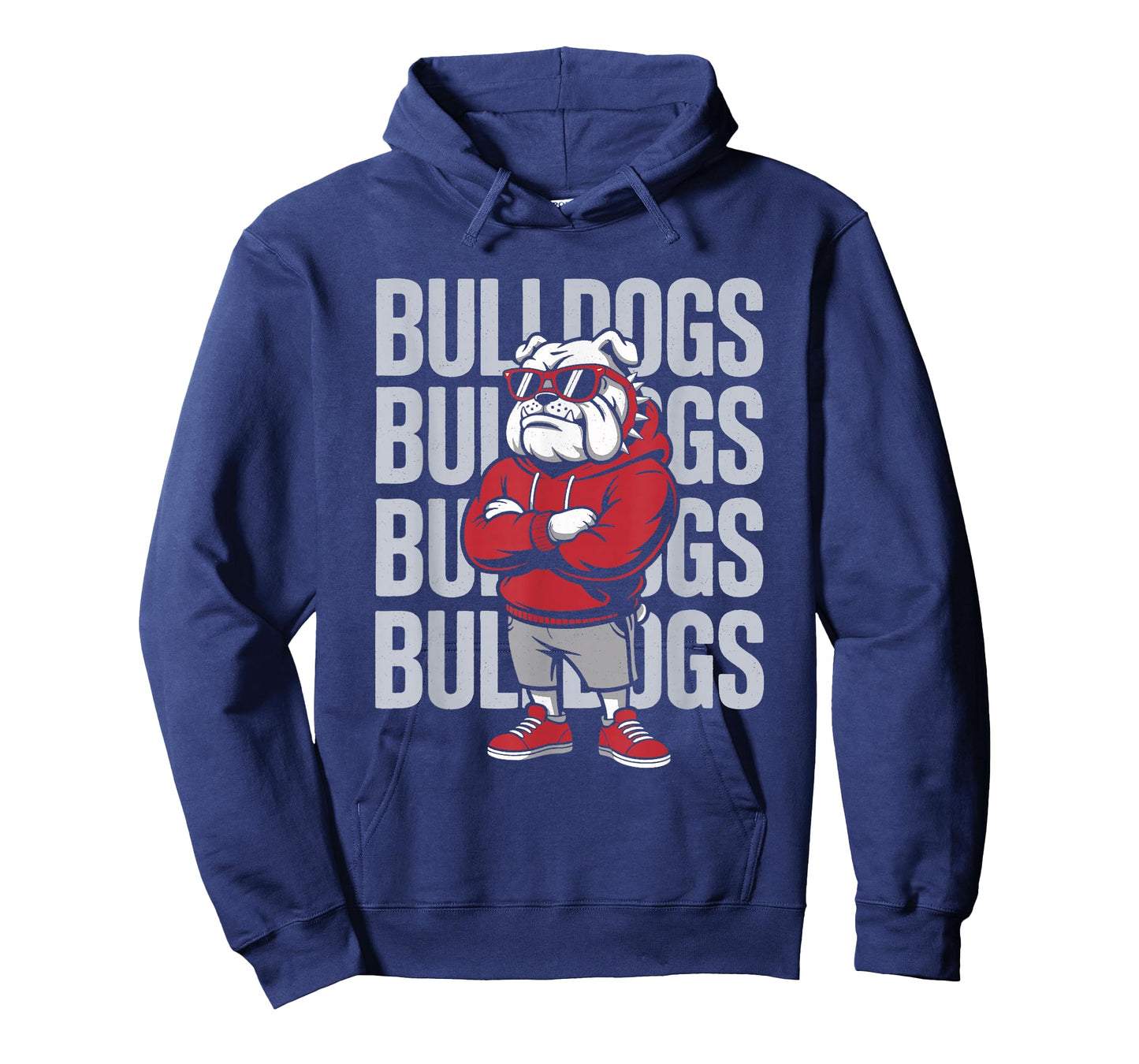 Retro Bulldogs Gift for Men Women Boys Girls Kids T-Shirt