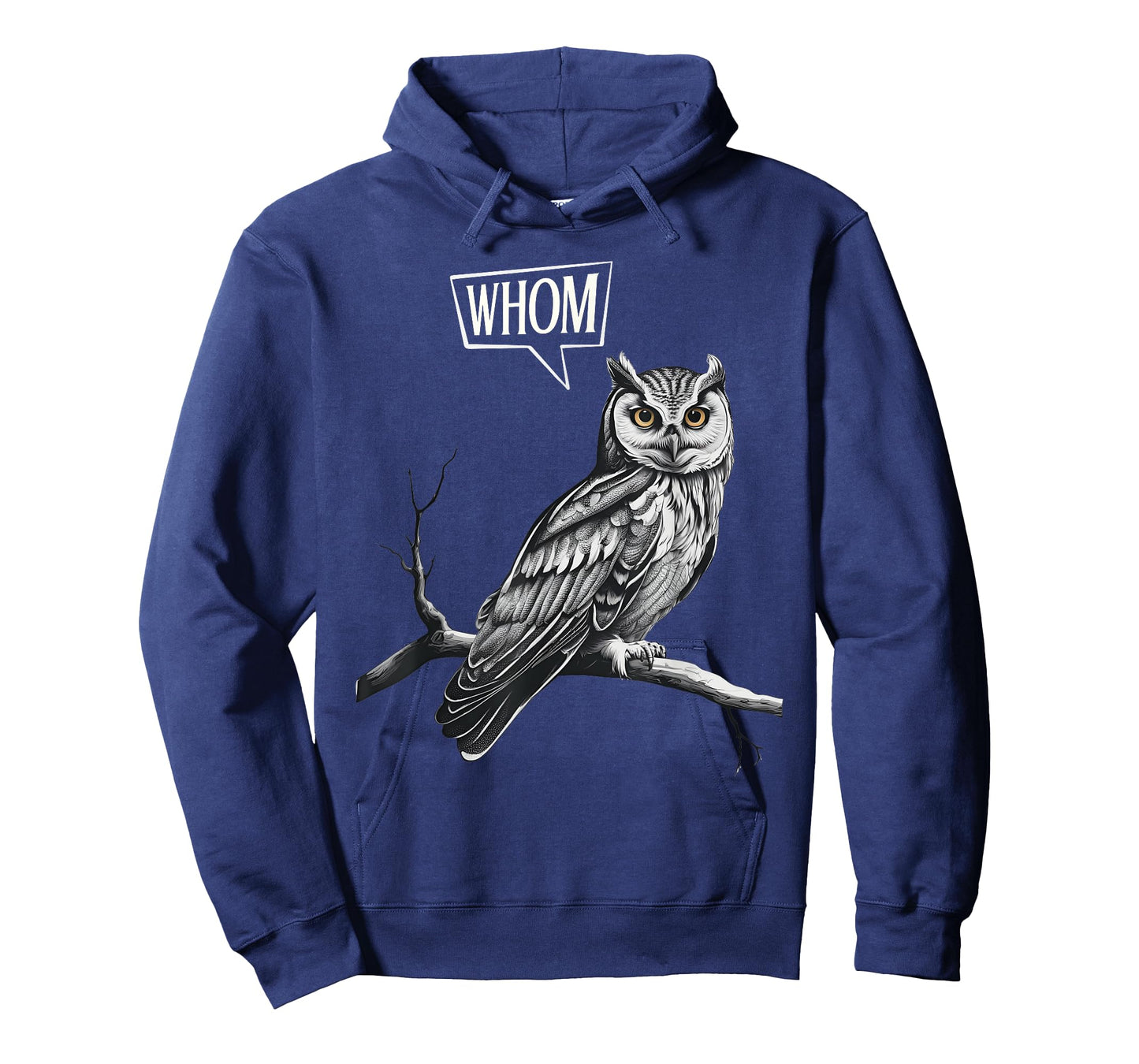 Funny Owl Whom Grammar Pun English Teacher Humor T-Shirt