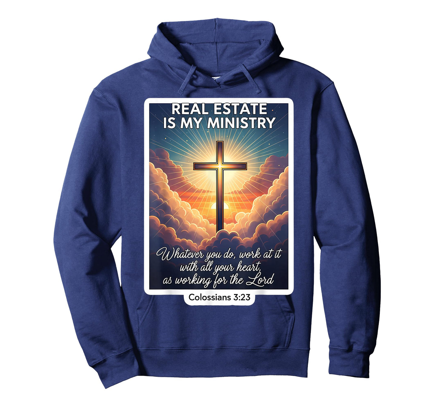 Christian Realtor Real Estate is My Ministry Agent Jesus God T-Shirt