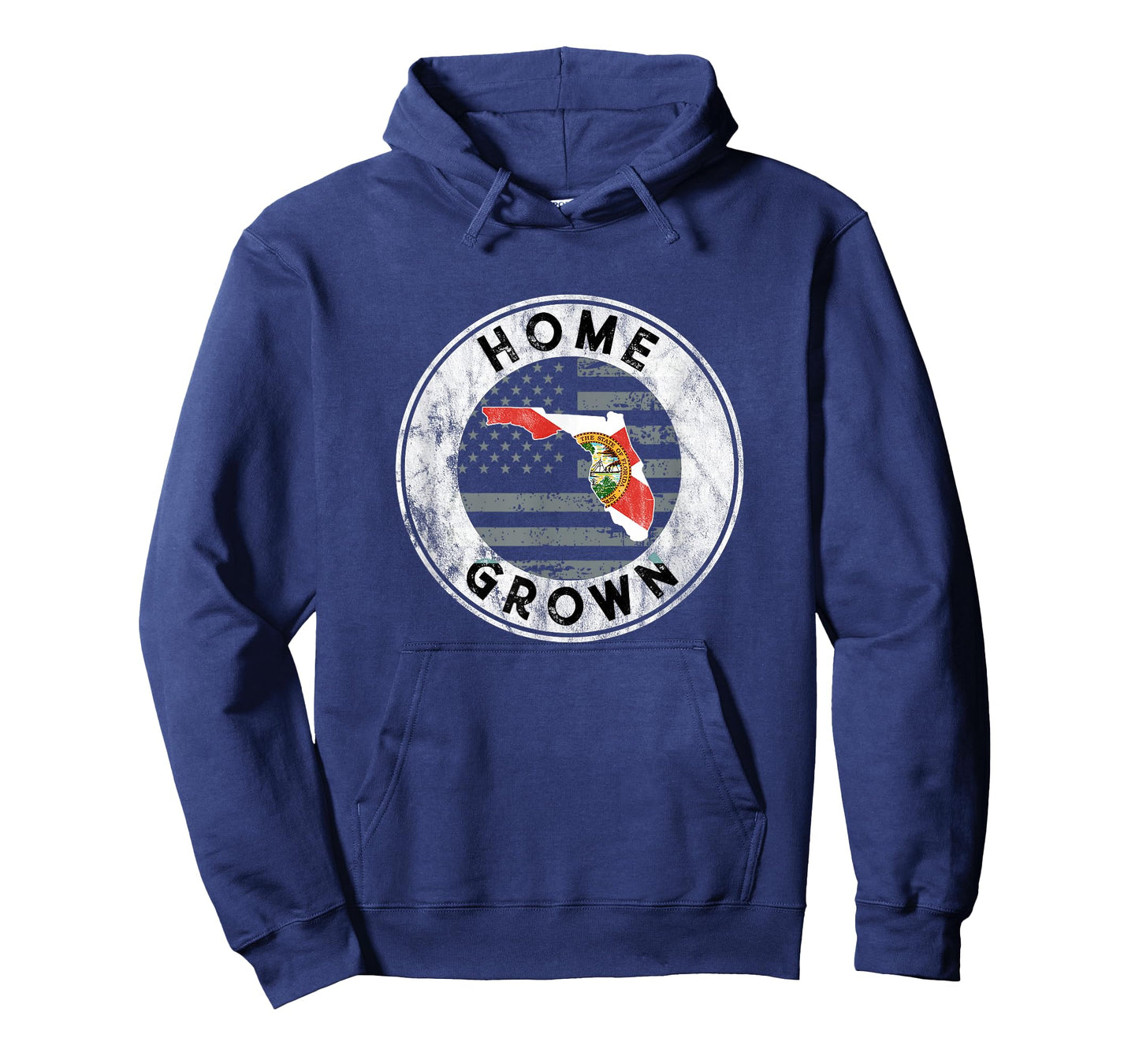 Florida Shirt Home Grown State American Flag Pride FL Tshirt T-Shirt