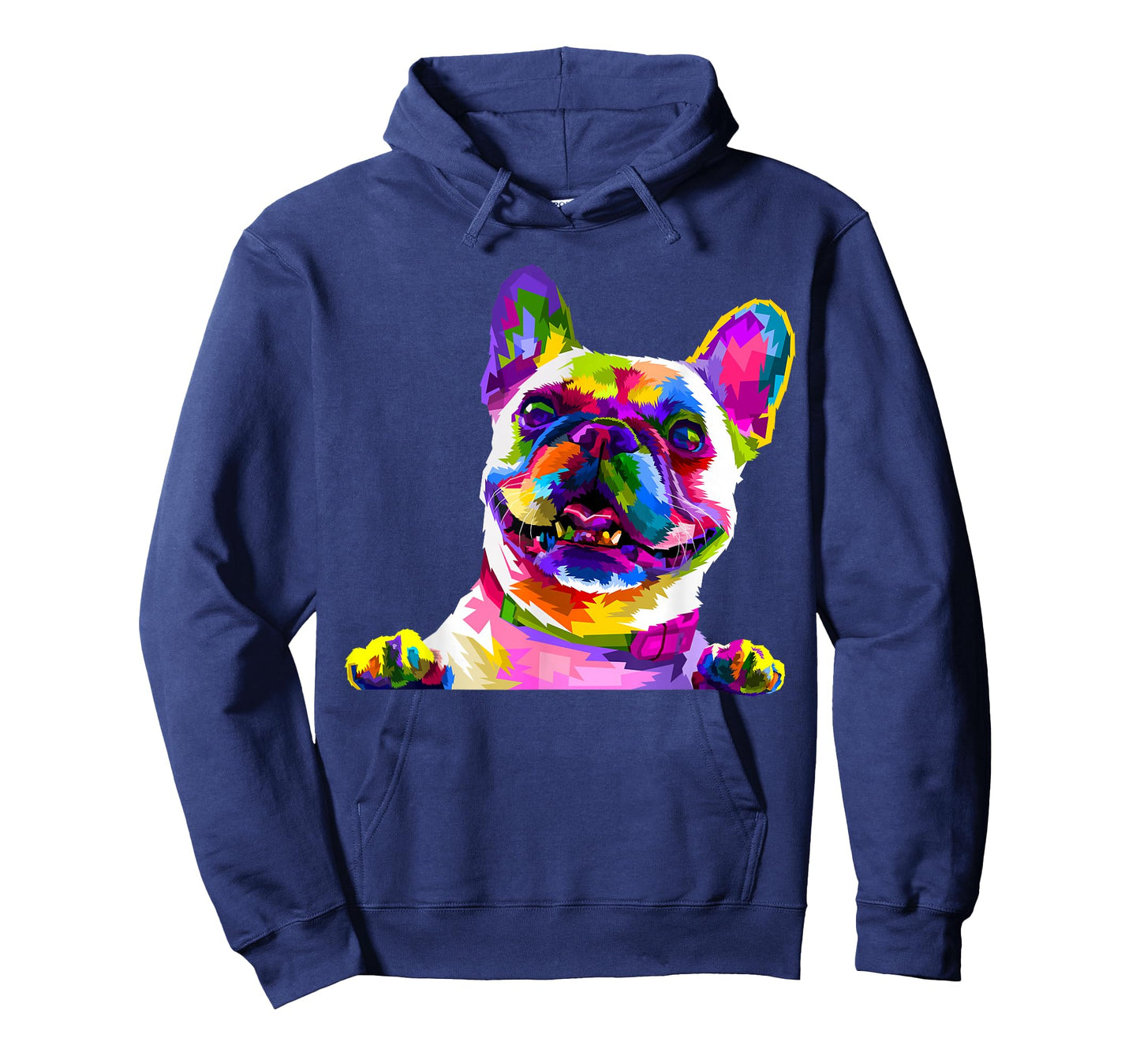 Frenchie French Bulldog Pop Art Portrait Bouledogue T-Shirt