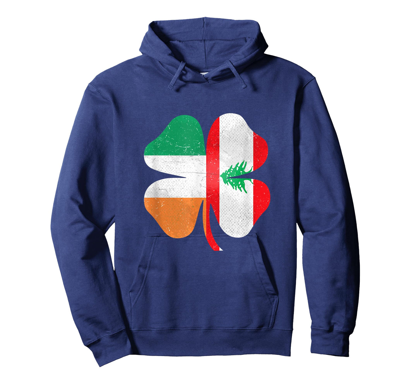 Lebanese Irish Shamrock Lebanon Ireland St. Patrick's Day T-Shirt