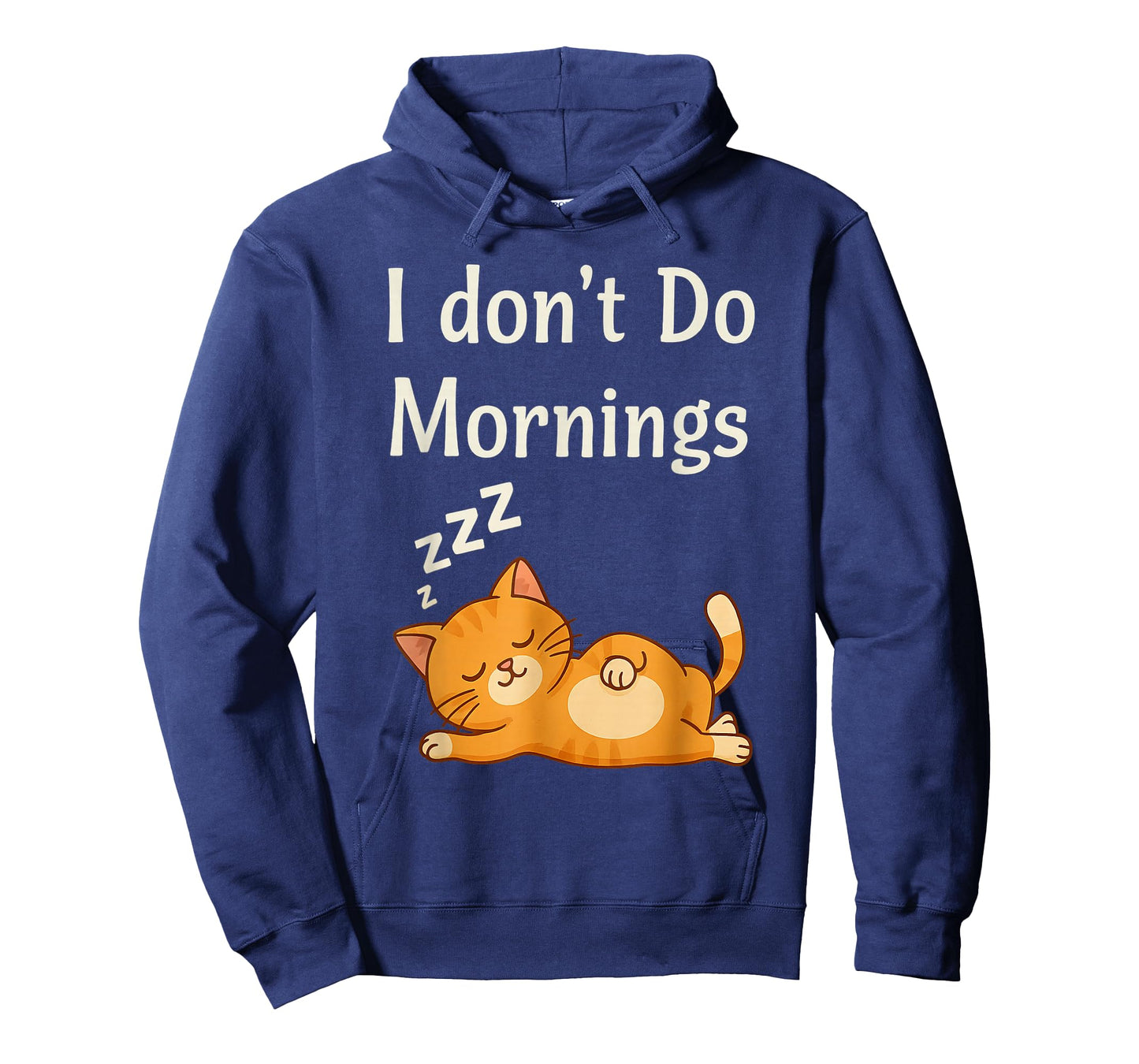 I Don’t Do Mornings Cat Lovers Funny T-Shirt