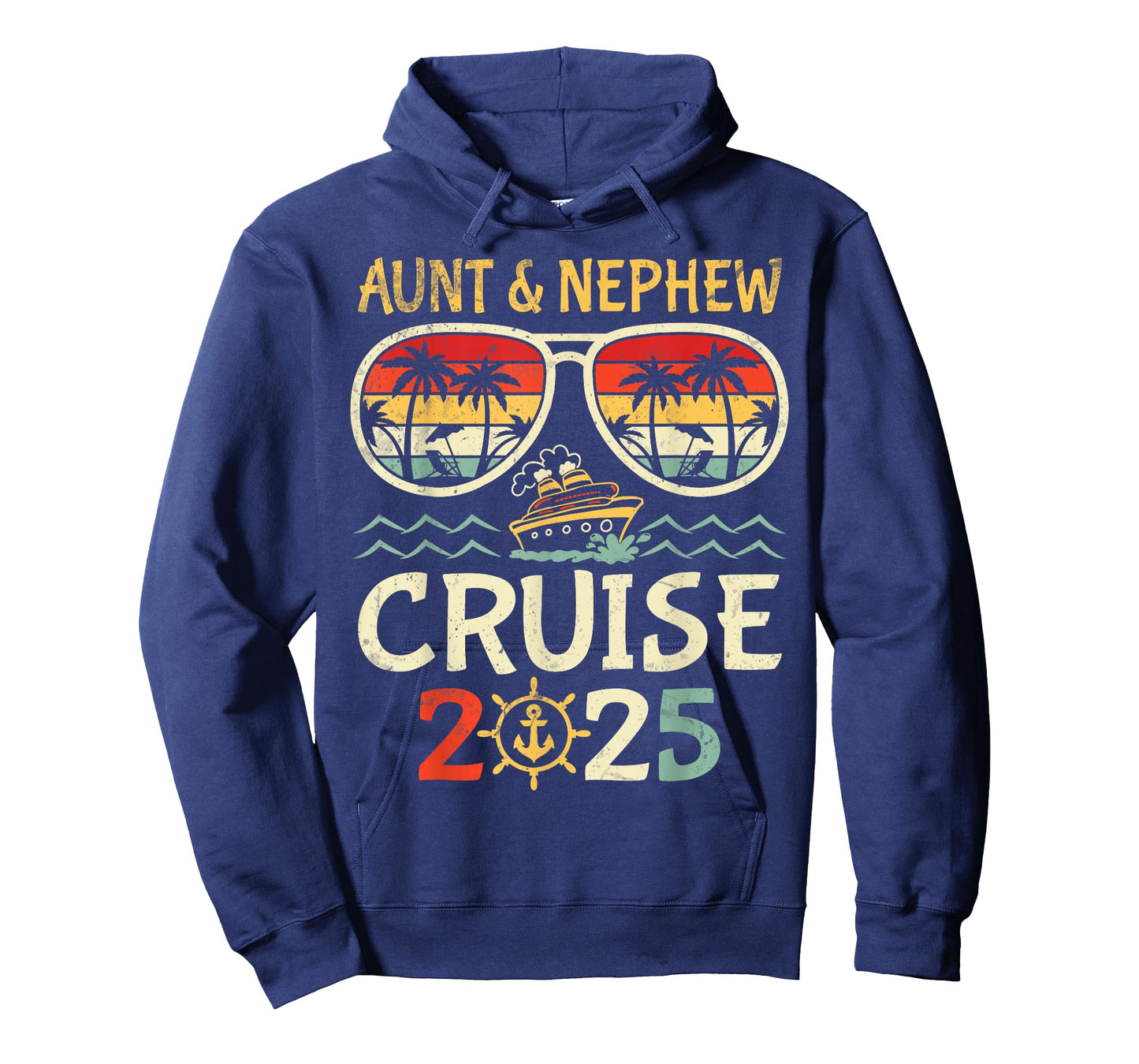 Aunt & Nephew Cruise 2025 Tropical Vacation Cruising Travel T-Shirt