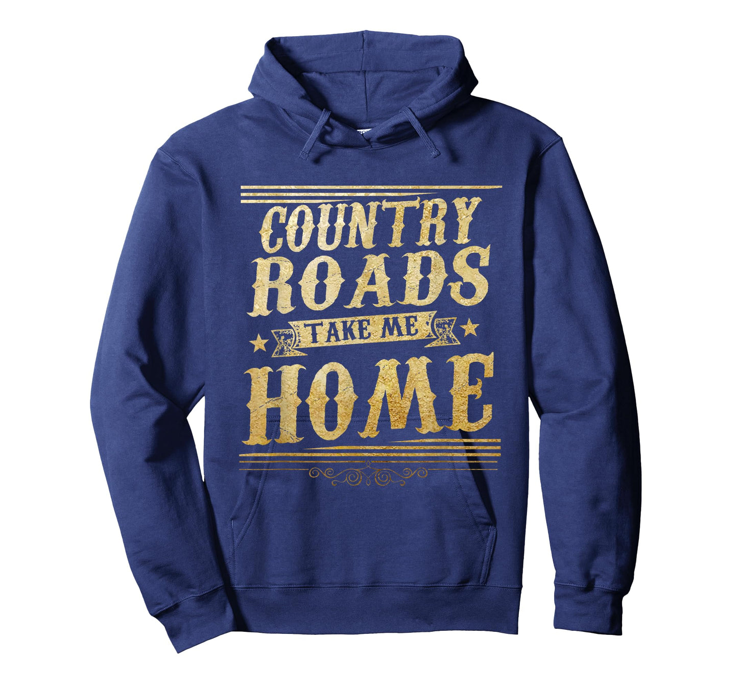 Vintage Retro Country Roads Take Me Home Gifts T-Shirt