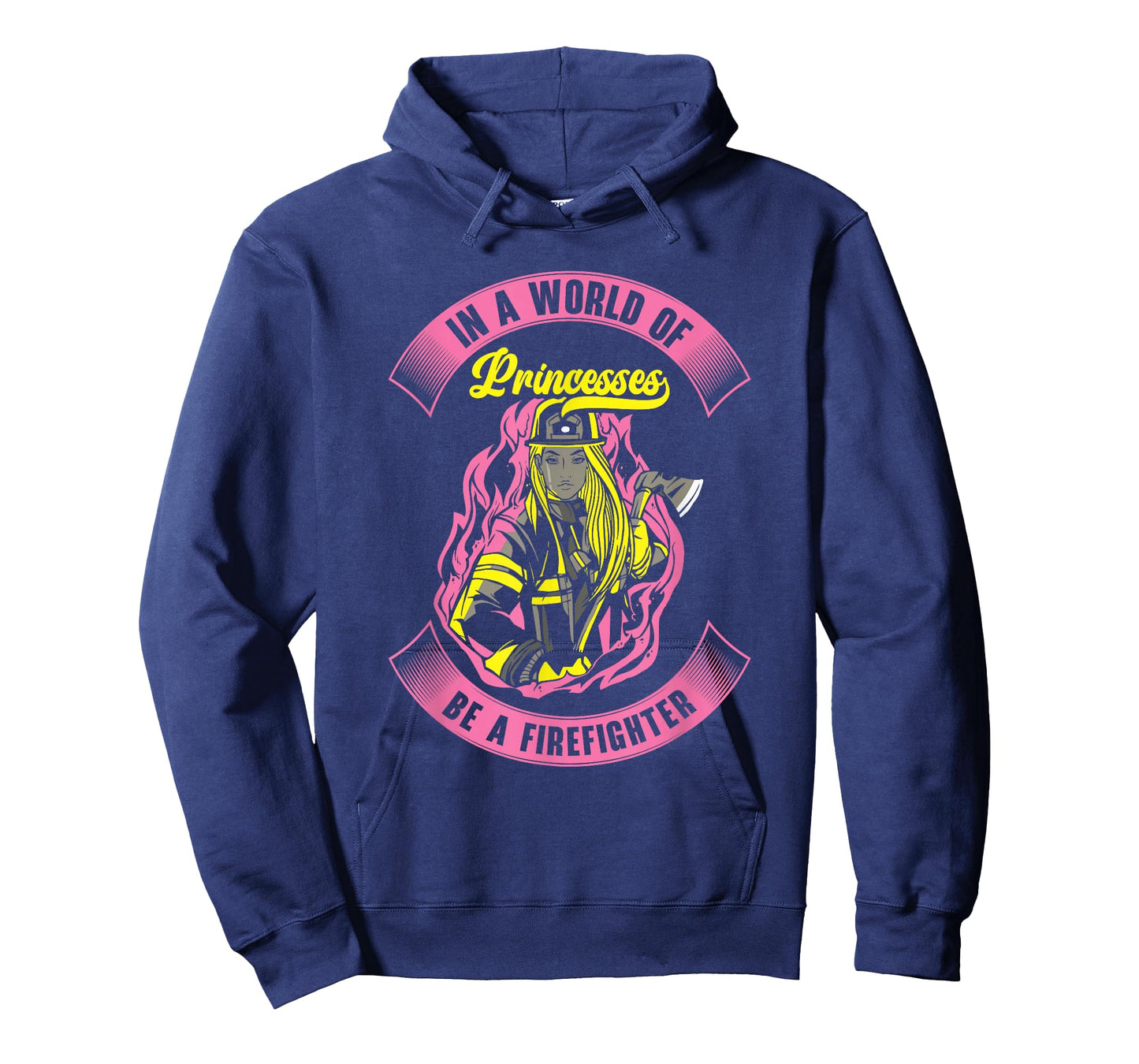 Firefighting Women Rescuer Fireman Firefighter Girl T-Shirt