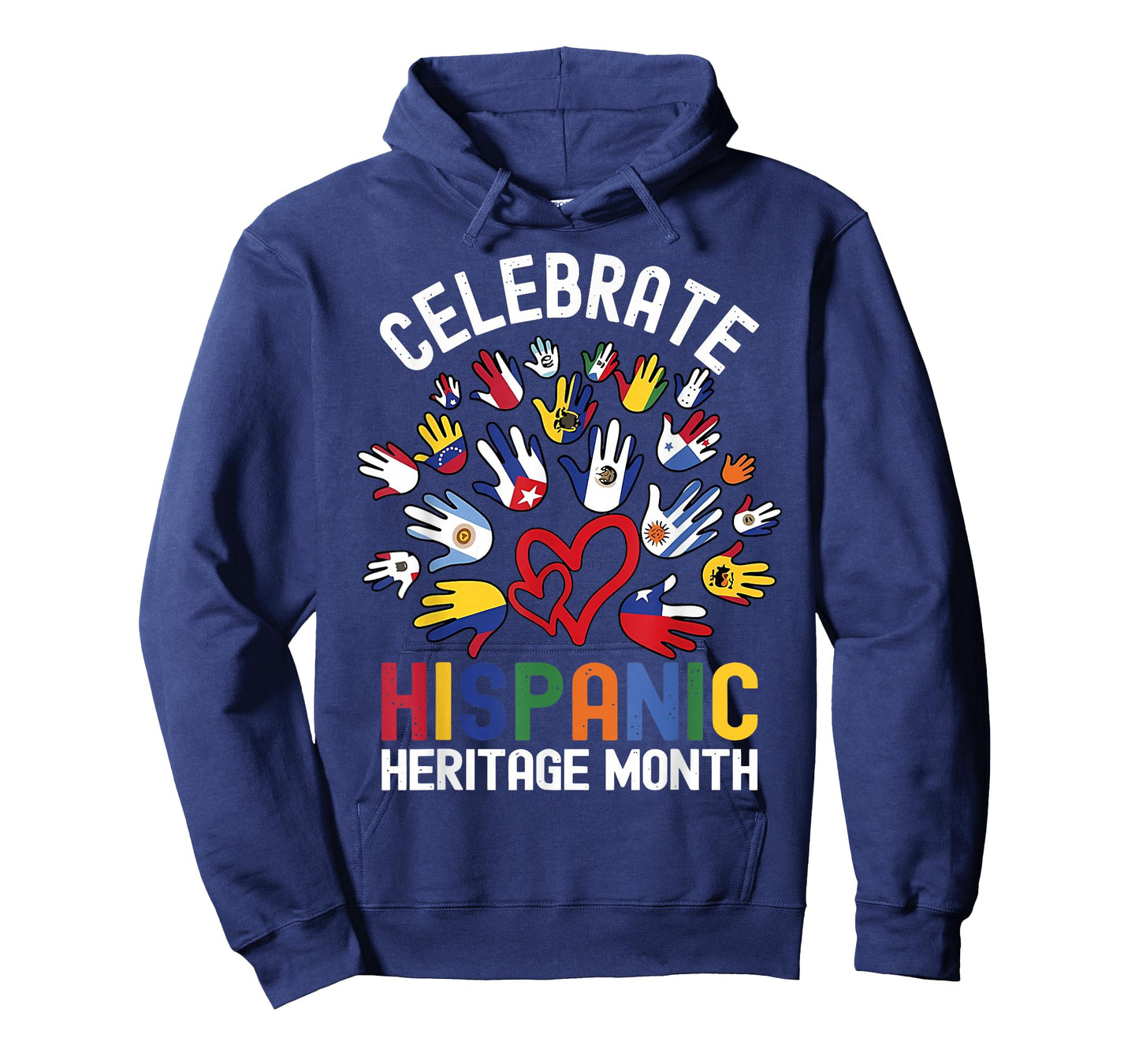Celebrate Hispanic Heritage Month Hispanic Flags Mexican T-Shirt