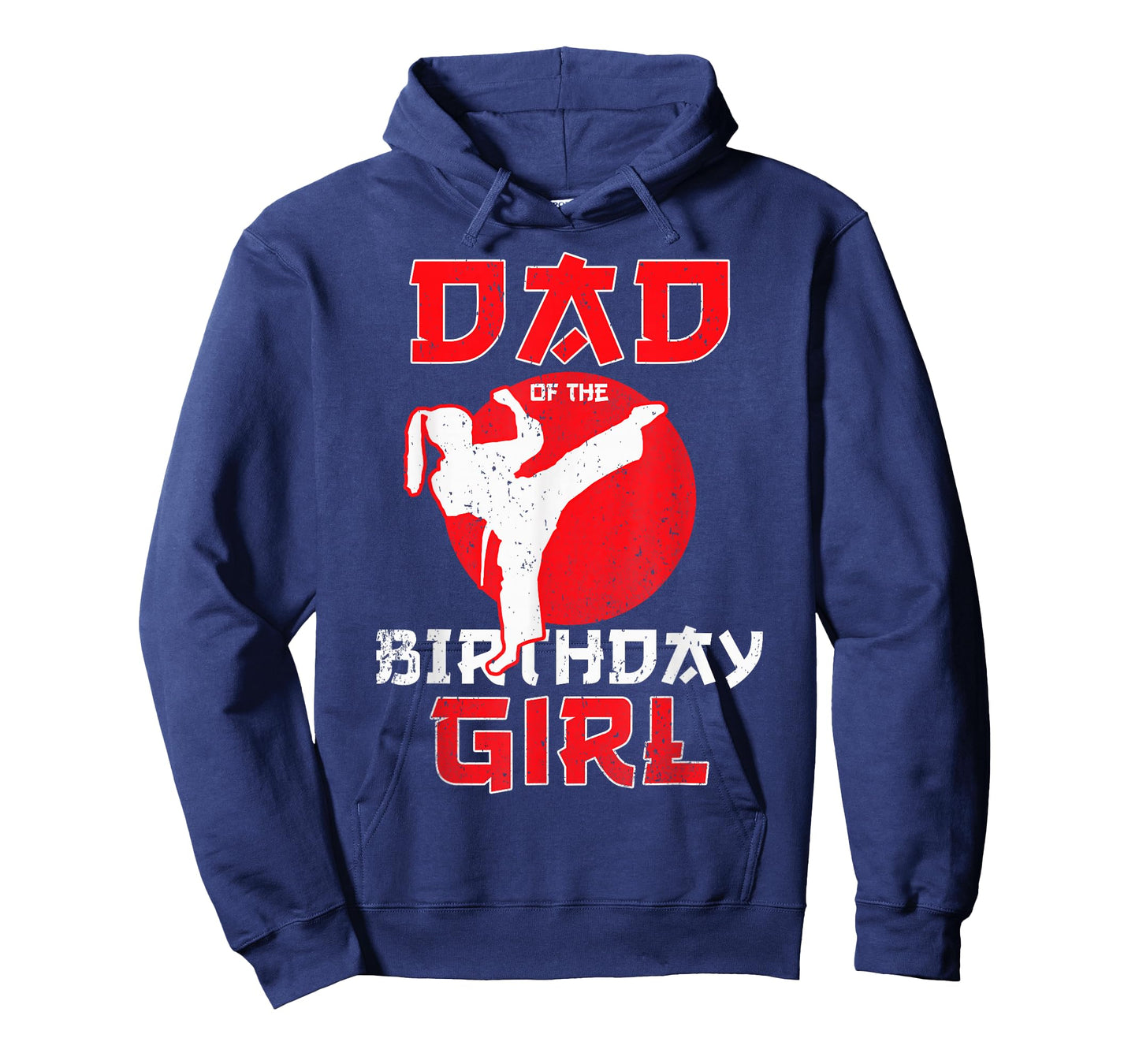 Dad Of The Birthday Karate Taekwondo Girl Martial Arts T-Shirt