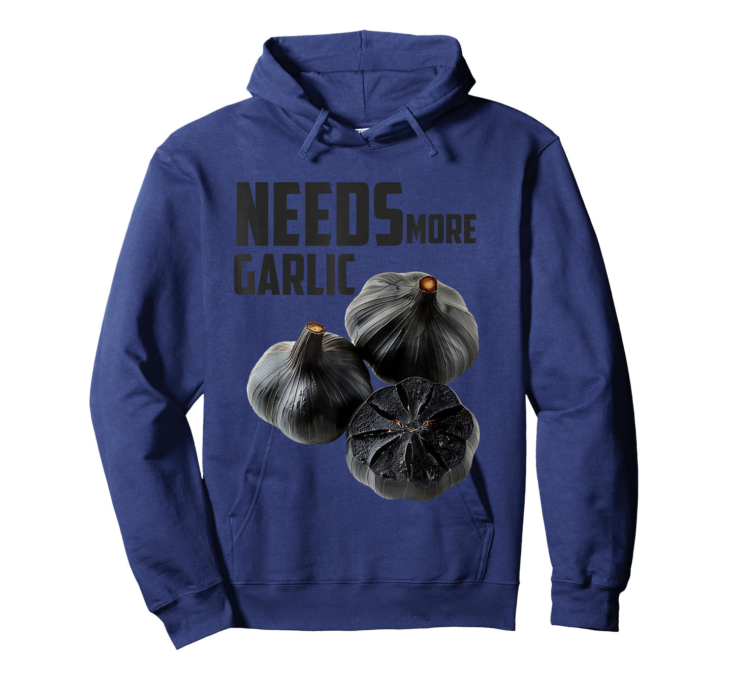 Needs More Garlic Cooking Lovers Foodies Kitchen Humor T-Shirt