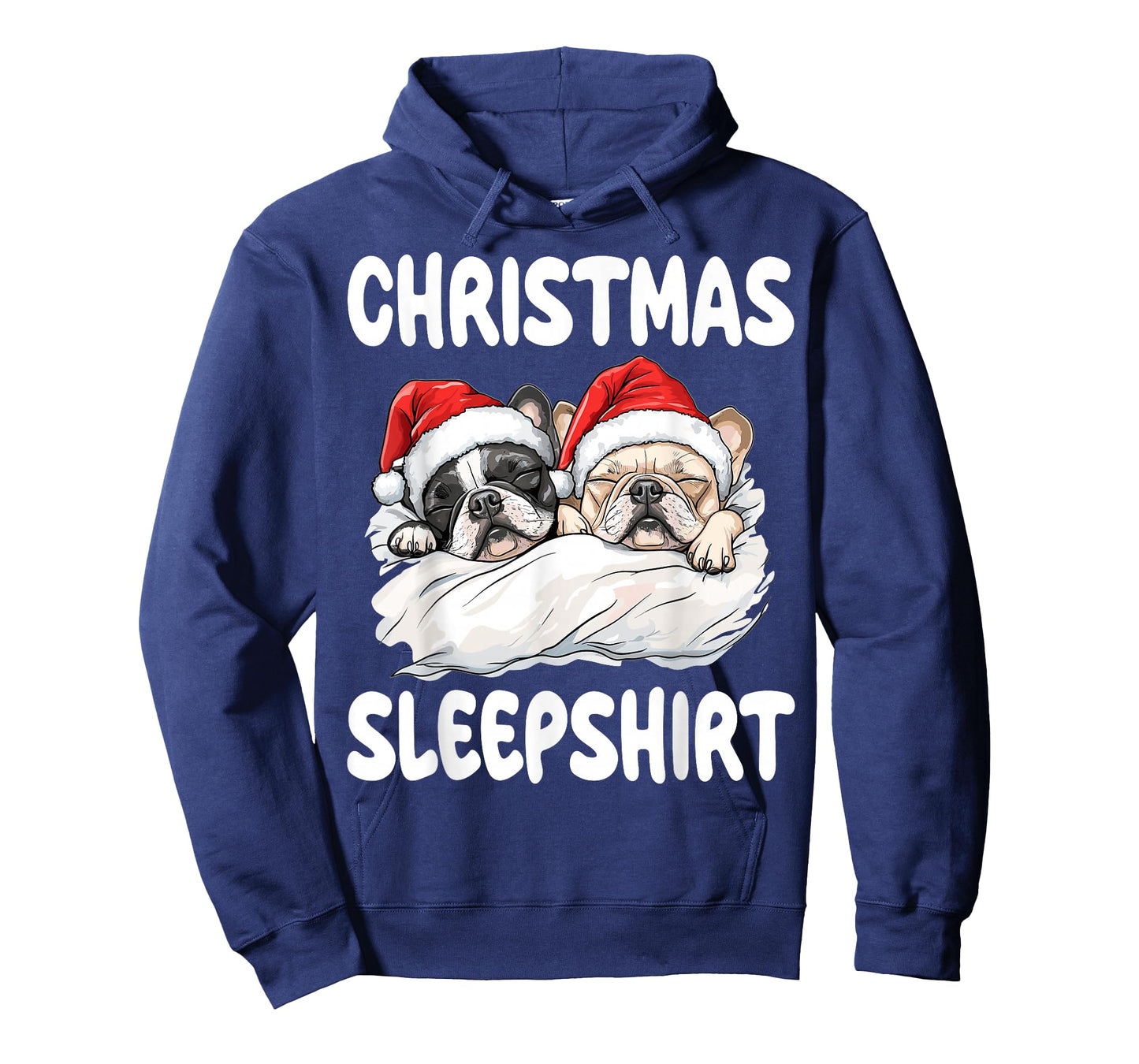 Cute French Bulldog Frenchie Dog Official Christmas T-Shirt