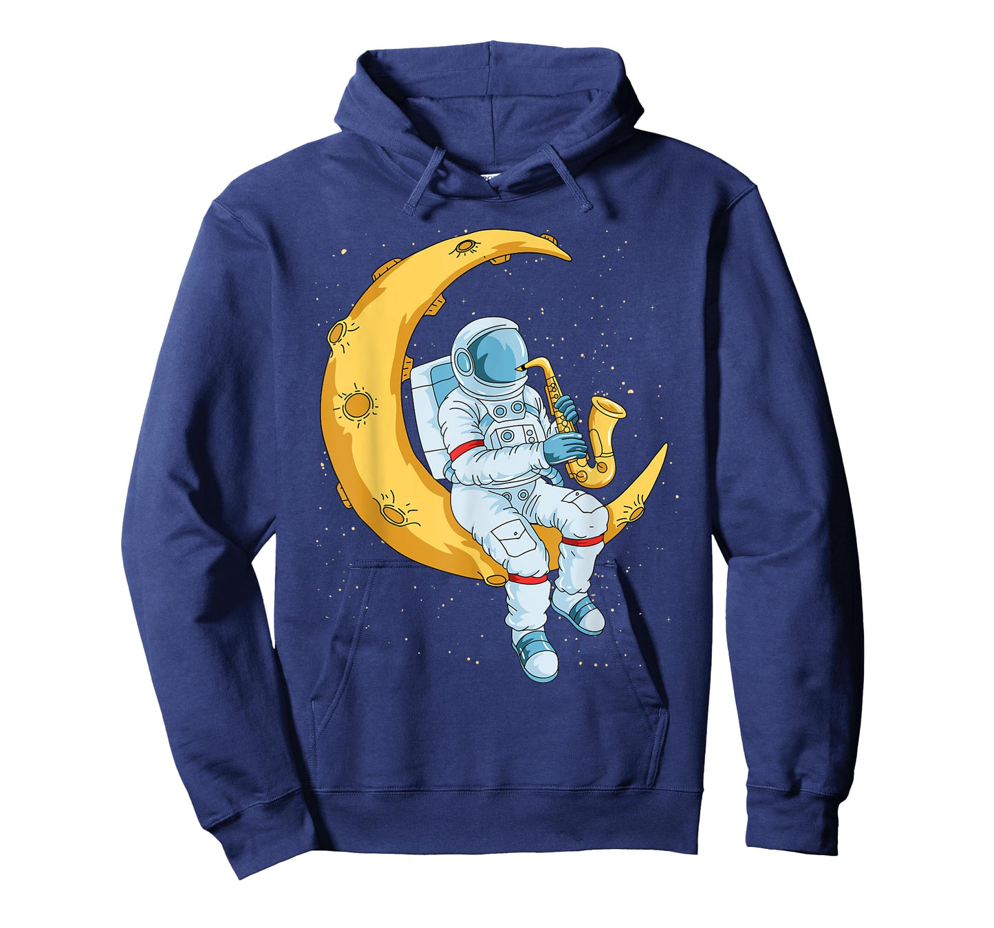 Saxophone Player Astronaut Saxophonist Moon Jazz Musician T-Shirt