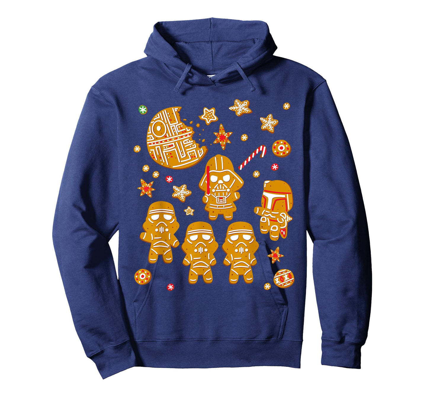 Star Wars Gingerbread Cookies Galactic Empire Holiday T-Shirt
