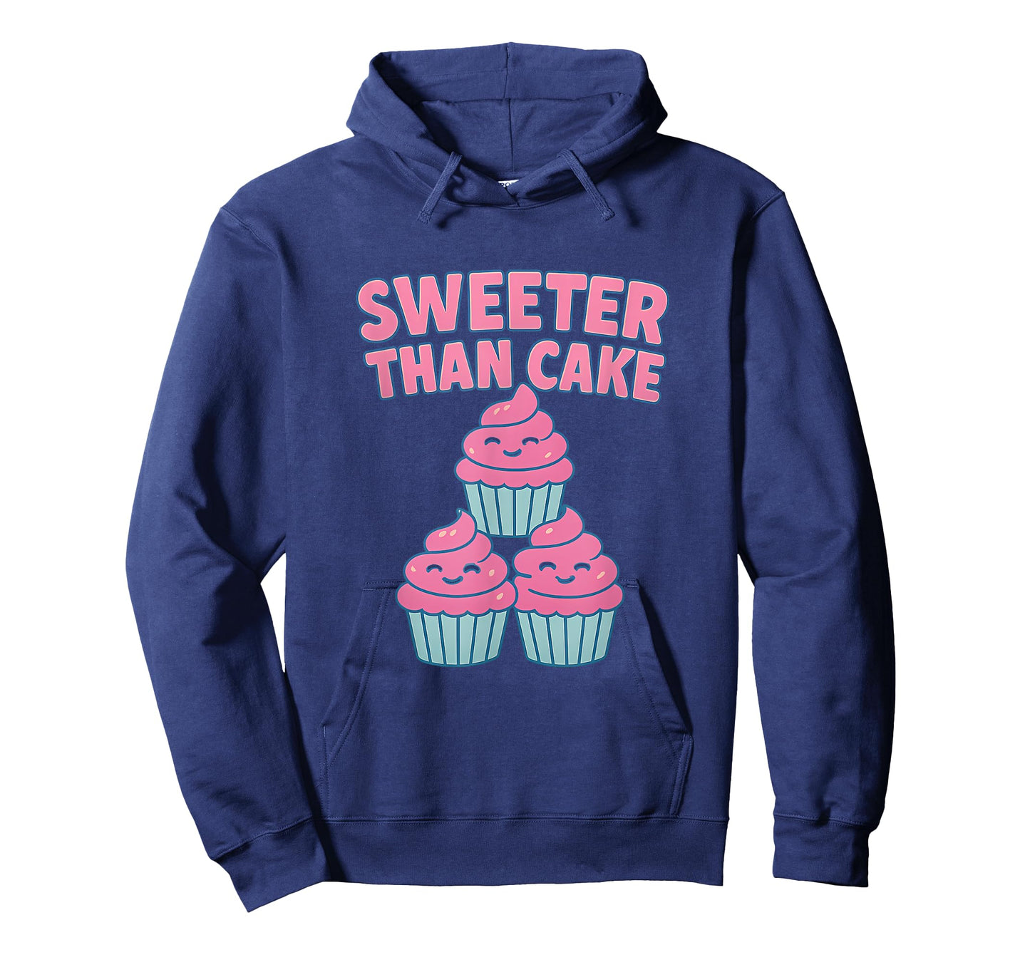 Sweeter Than Cake Cupcake Tower Party Graphic Design T-Shirt