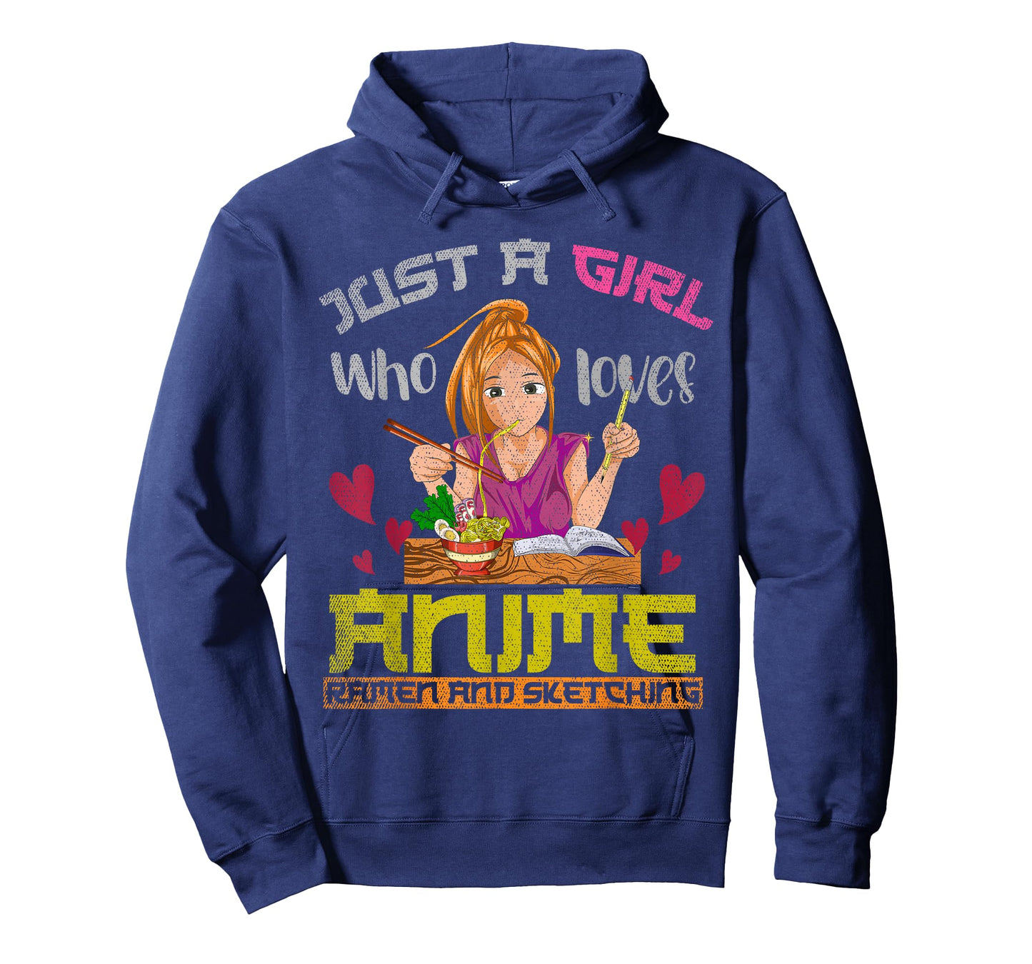 Just a girl who loves anime ramen and drawing anime T-Shirt