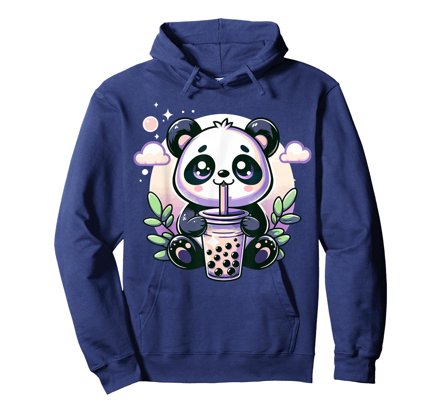 Kawaii Panda Anime Boba Drink Bubble Tea Kids Teen Girl Boy T-Shirt