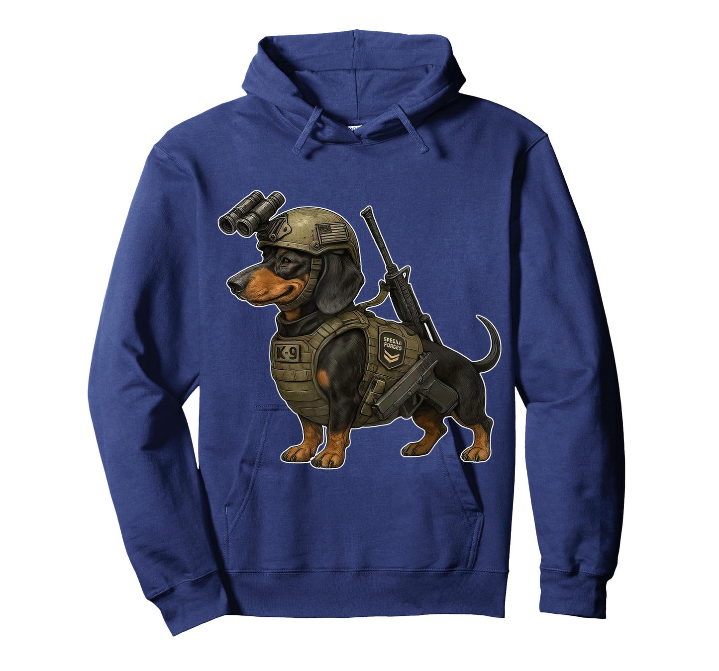 Tactical Dachshund Commando Dog Funny Dog Squad T-Shirt
