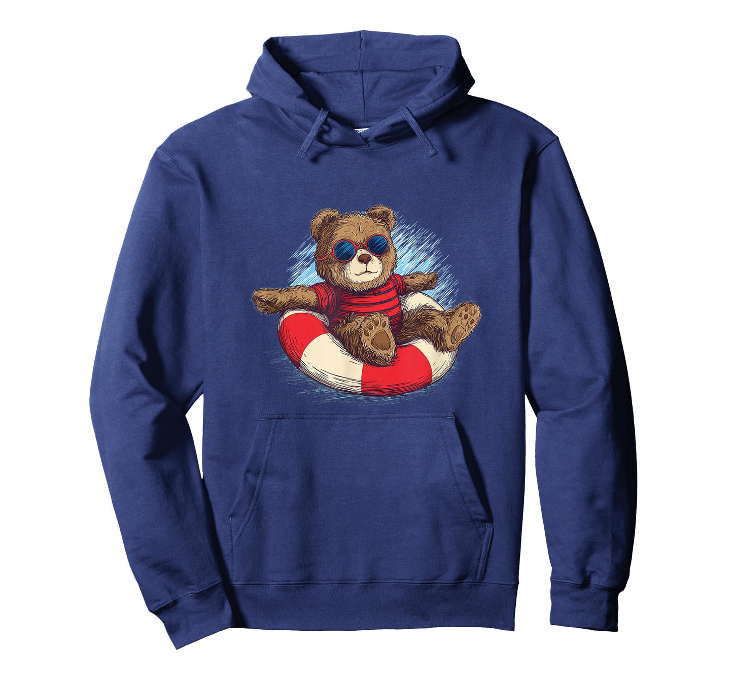 Beach Teddy Bear in Ring for Pool Party Lovers T-Shirt