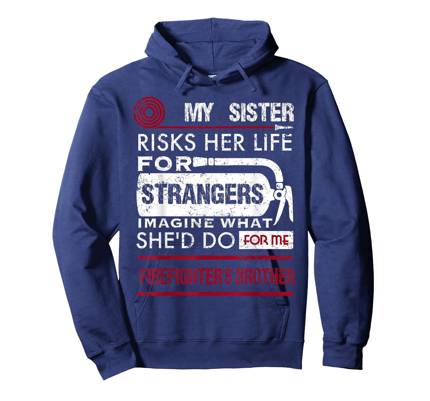My Sister Is A Female Firefighter Hero Firefighter Kids Tee T-Shirt