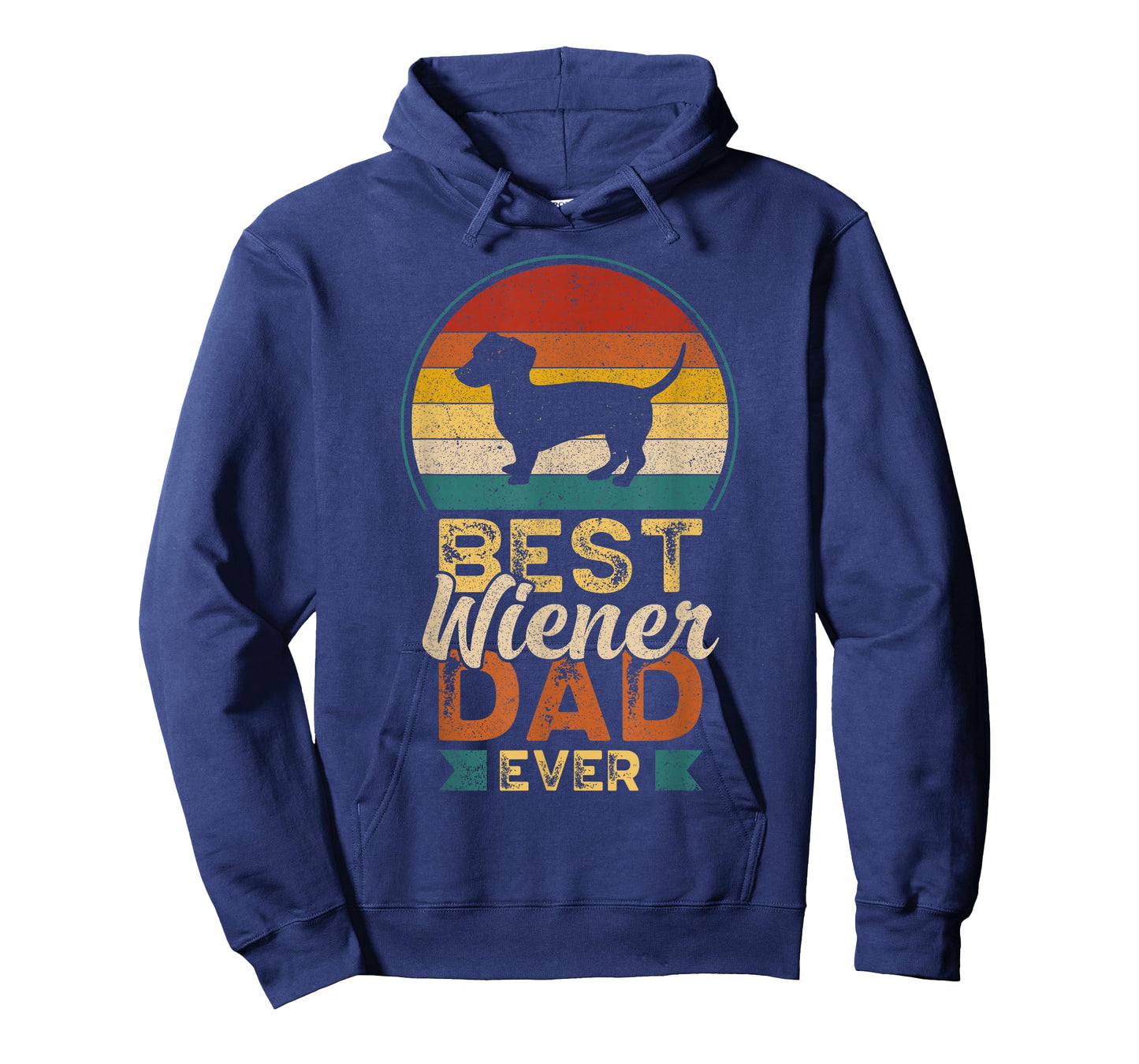 Best Wiener Dad Ever, Father's Day, Dachshund Daddy T-Shirt