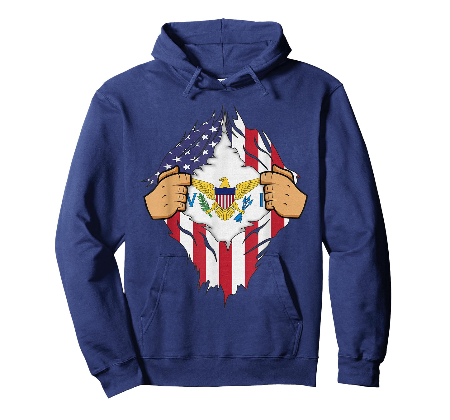 USVI FLAG US VIRGIN ISLANDS Men Women Kids Gift T-Shirt