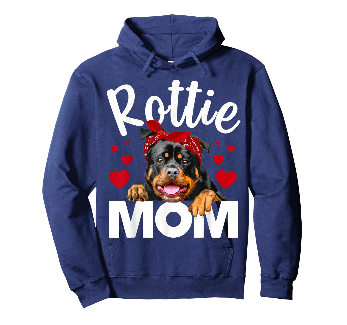Cute Rottweiler Design For Women Mom Rottie Rottweiler Lover T-Shirt