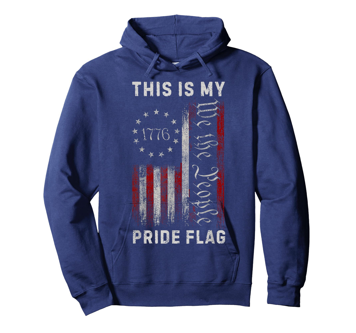 This Is My Pride Flag USA American 4th of July Patriotic T-Shirt