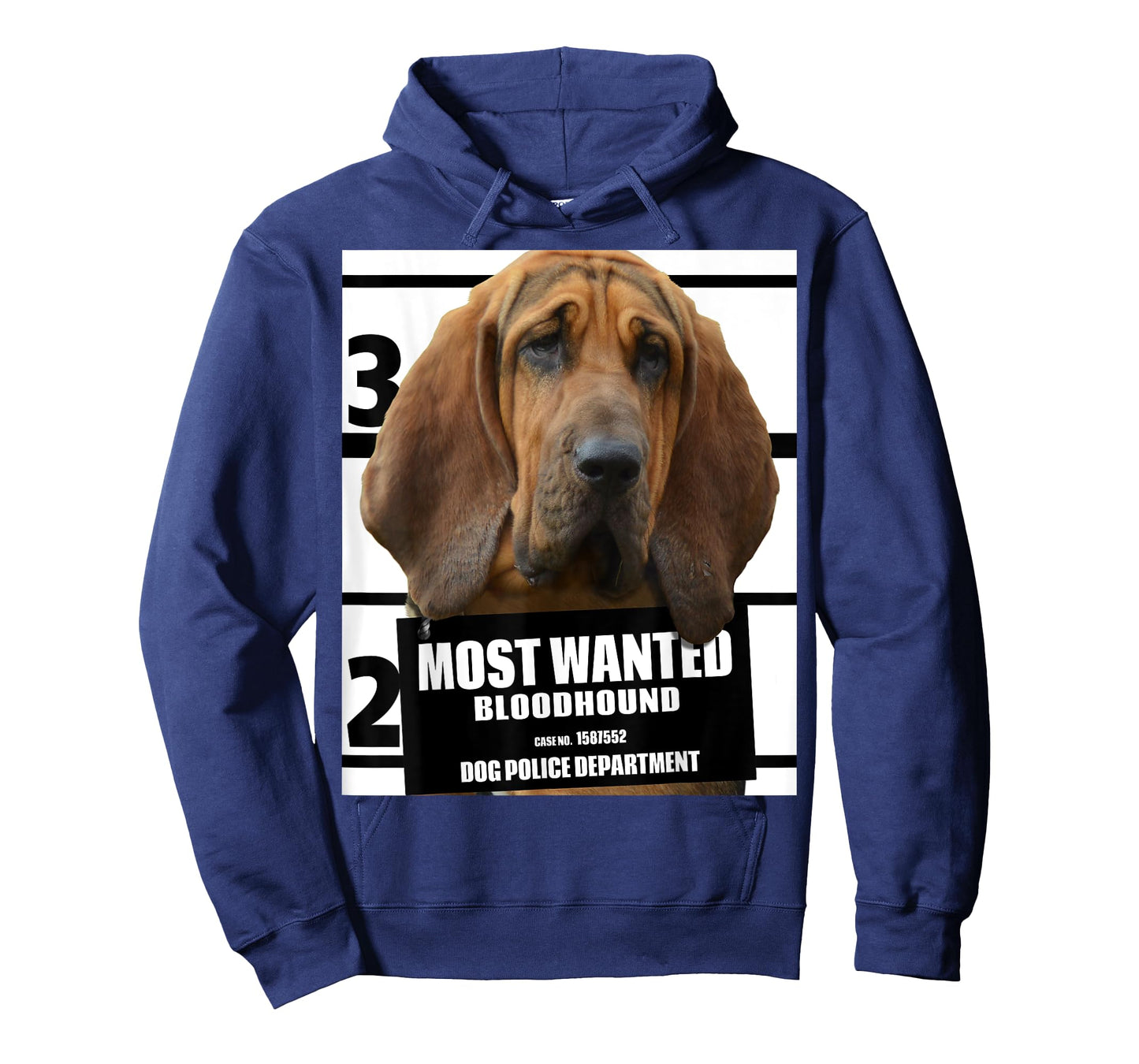 Most Wanted Bloodhound B - Blood Hound Dog Tee T-Shirt