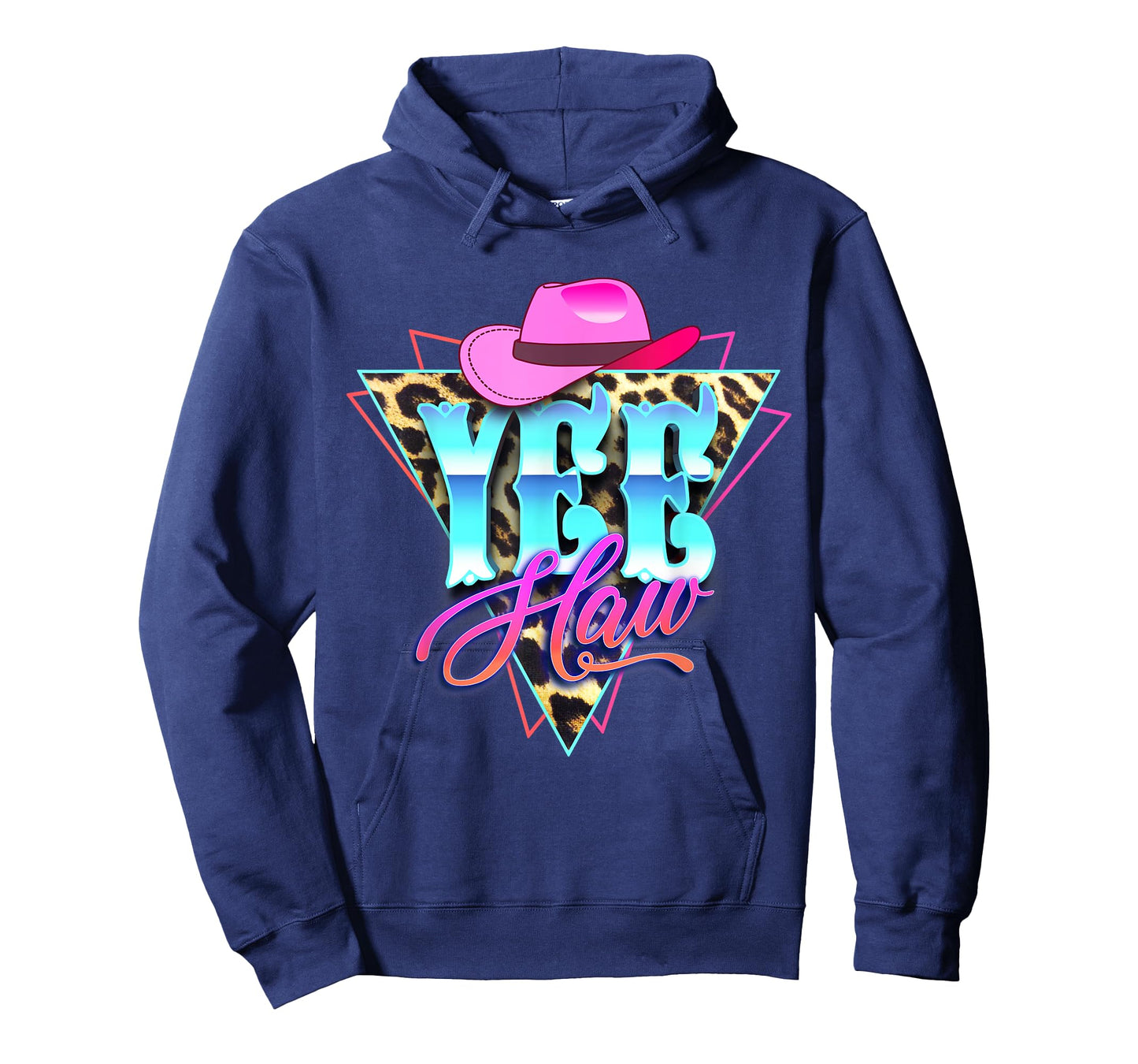 Yee Haw Howdy Rodeo Country Leopard Yeehaw Southern Cowgirl T-Shirt