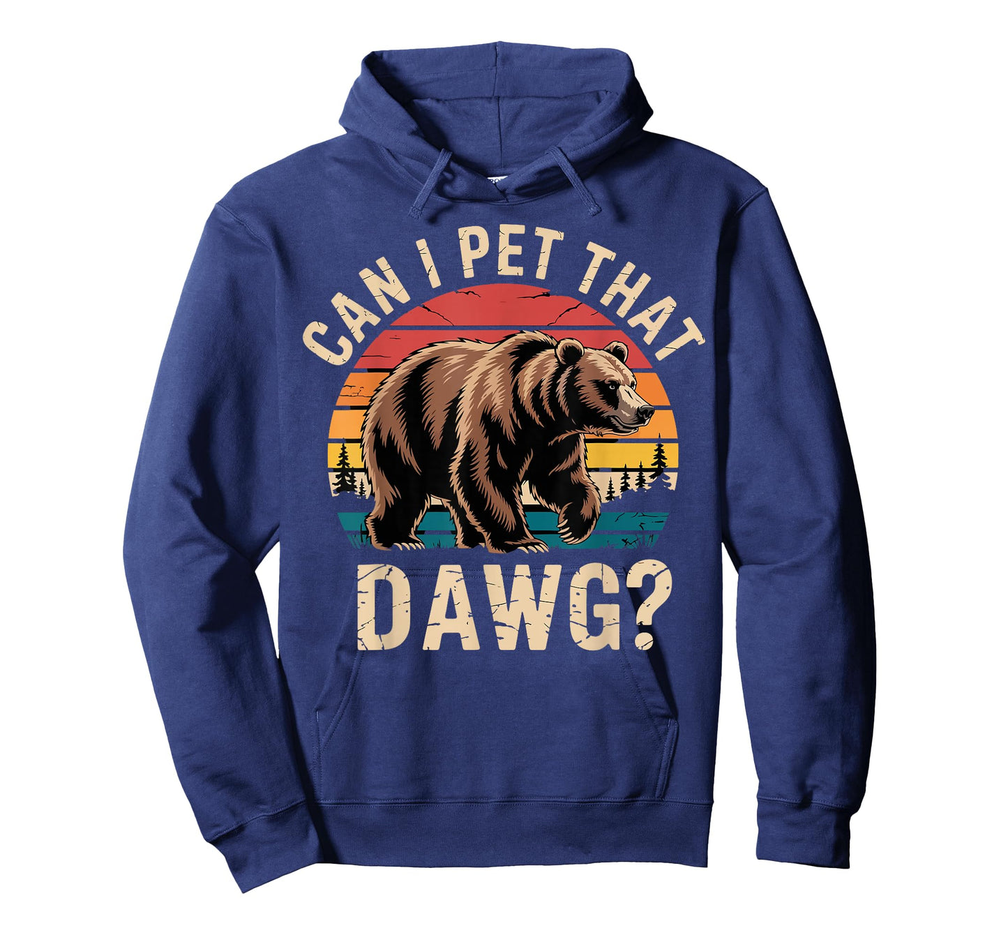 Can I Pet That Dog Funny Bear Meme Hiking Camping T-Shirt
