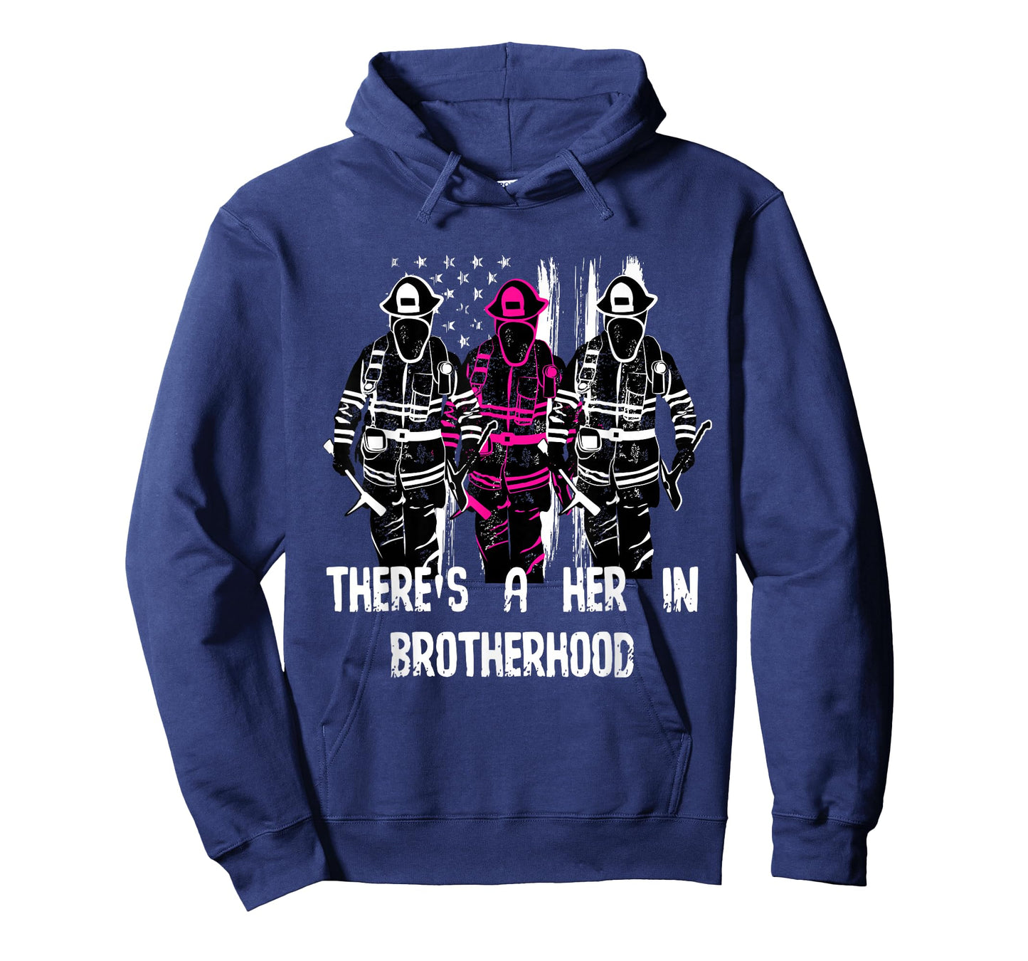 Female Firefighter Women Brotherhood Promotion T-Shirt