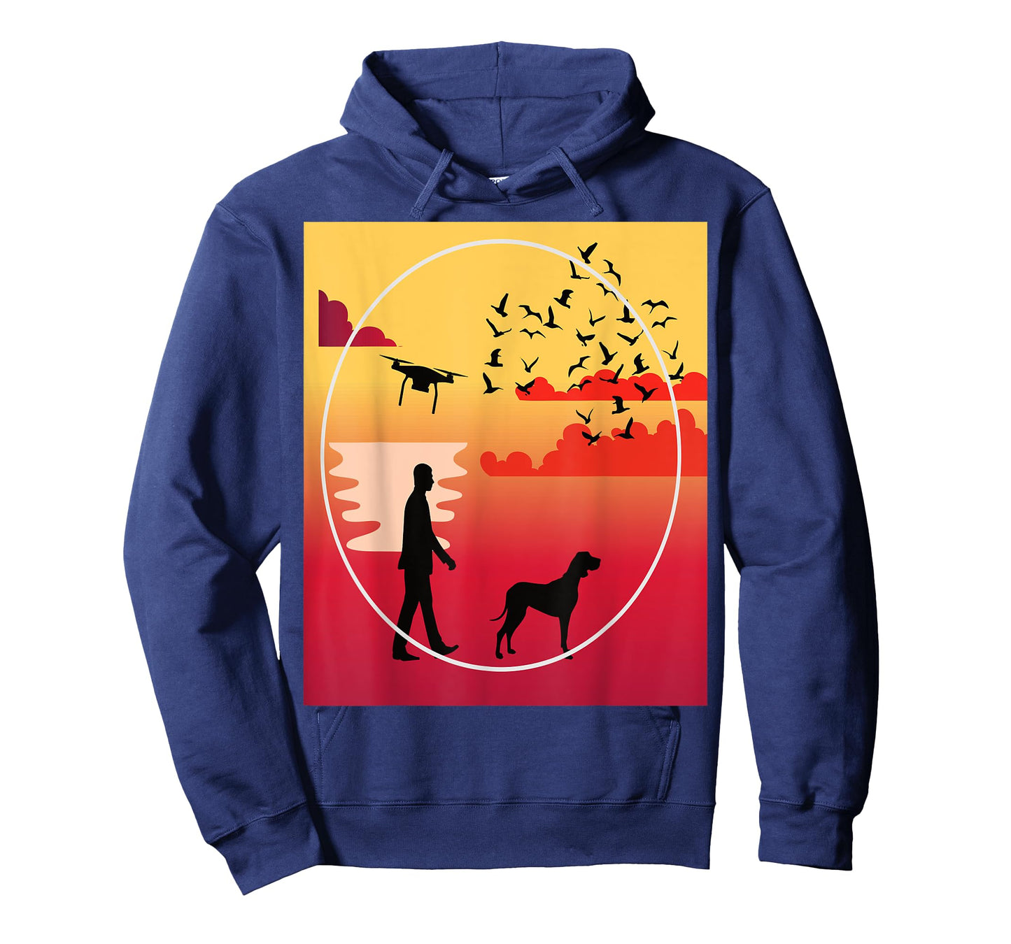 Drone Life Dogs Drones Sunsets Family Quadcopter Love T-Shirt