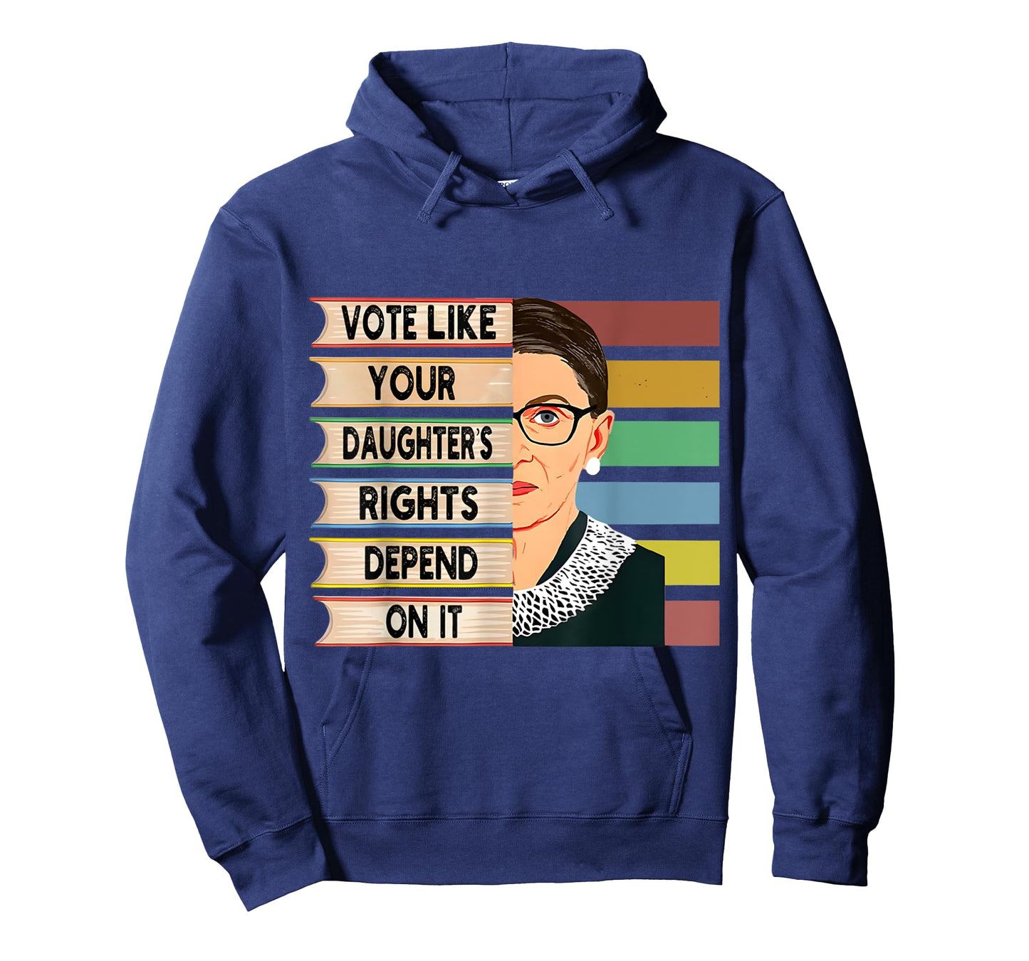 Feminist Ruth Bader Ginsburg RBG Quote Girl With Book Women T-Shirt