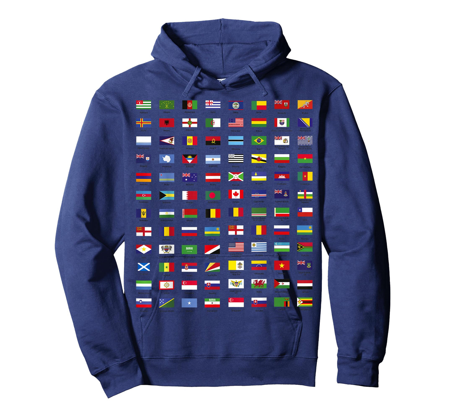 All Countries Flags of The World 287 Flag International Trip T-Shirt