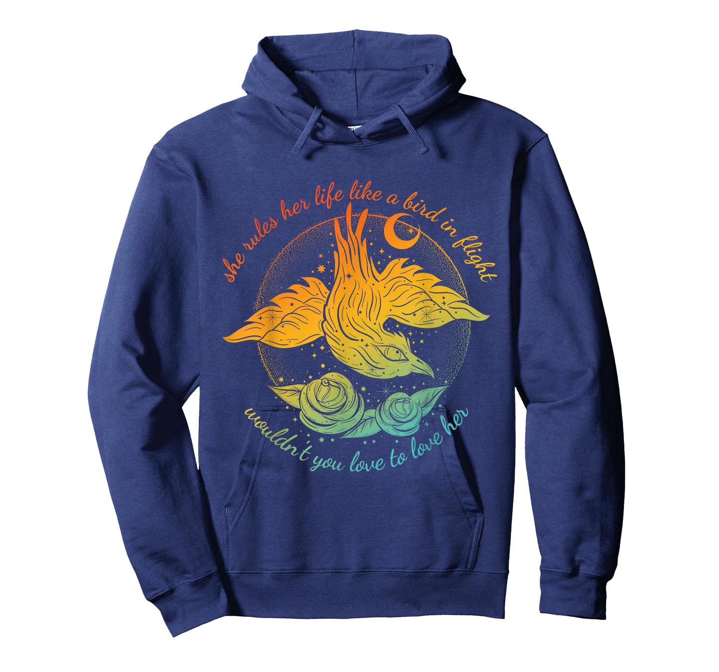 She Rules Her Life Like A Bird in Flight Wouldn't You Love T-Shirt