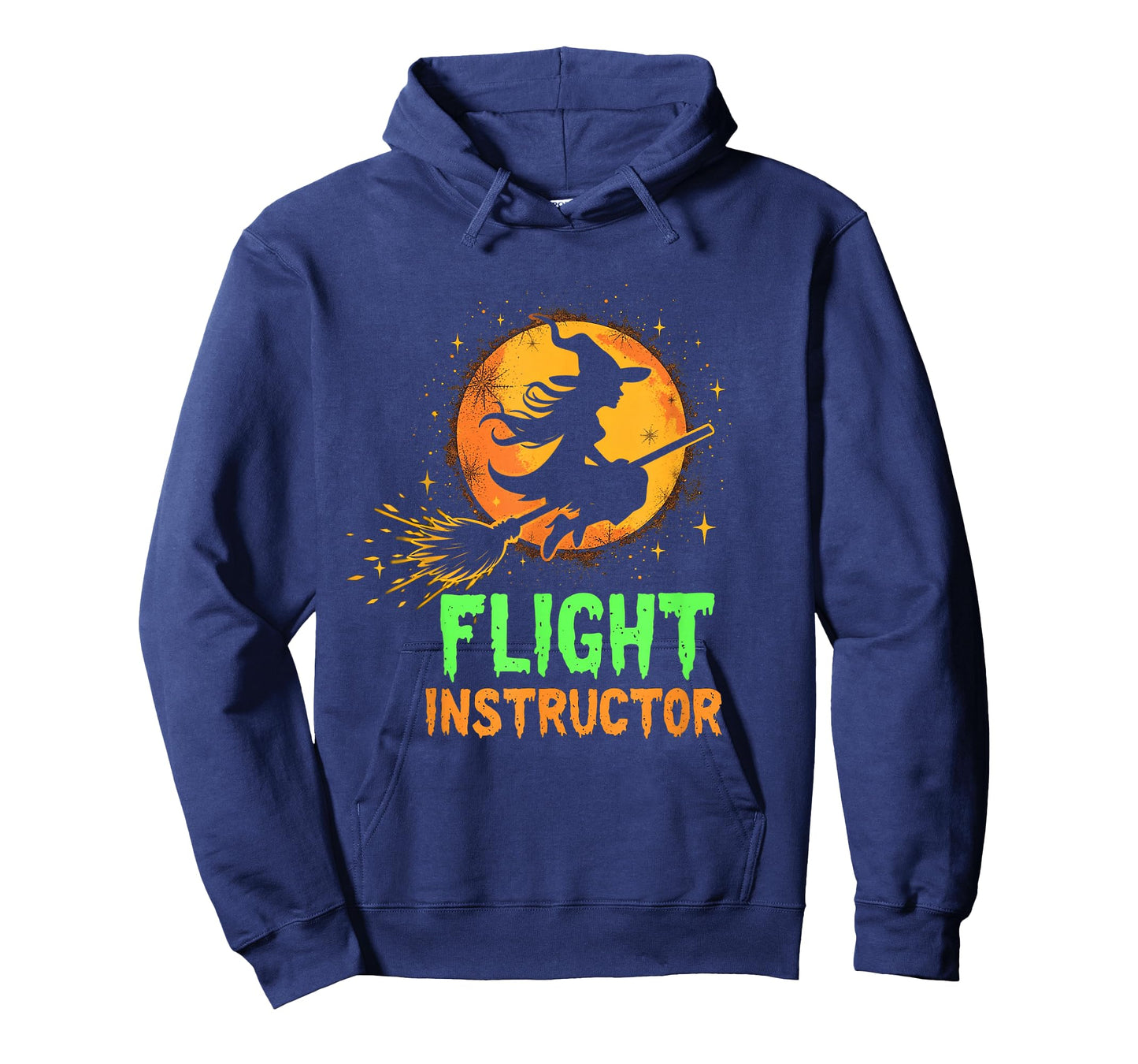 FLIGHT INSTRUCTOR Witch Broomstick T-Shirt