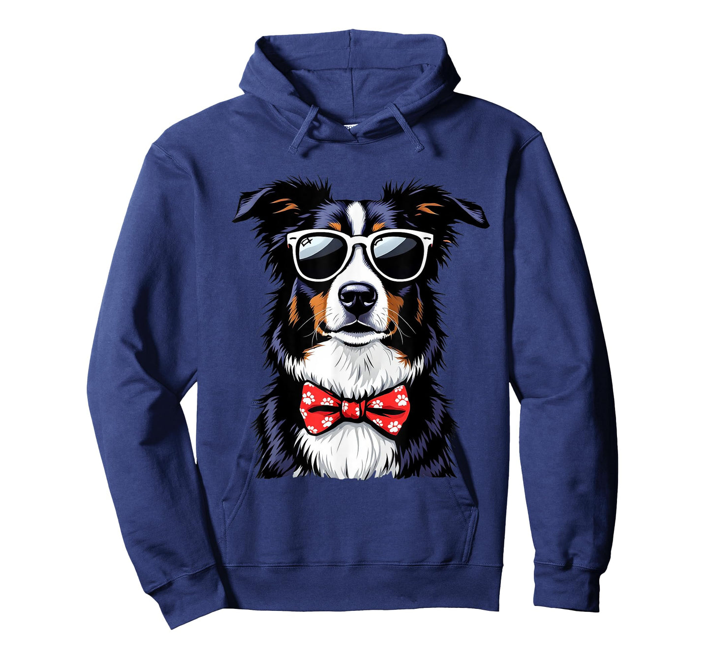 Cool Border Collie Wearing Sunglasses T-Shirt
