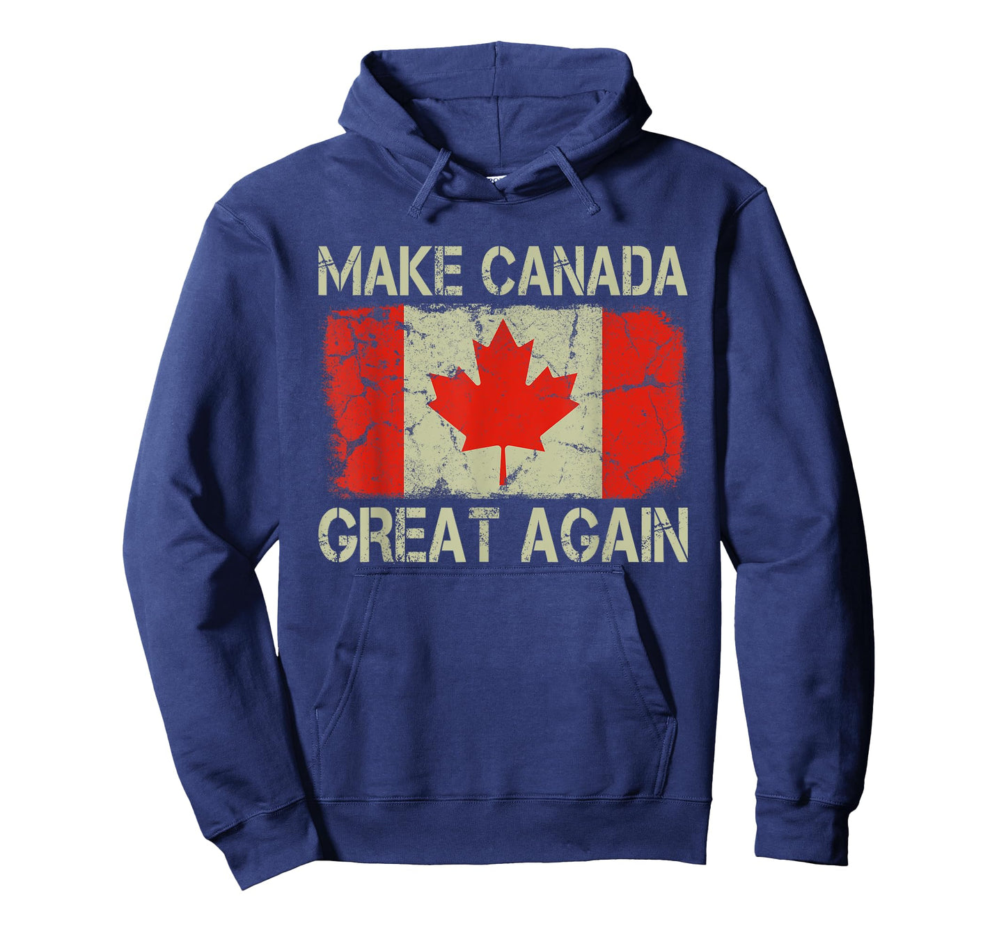 Vintage Canadian Flag Make Canada Great Again T-Shirt