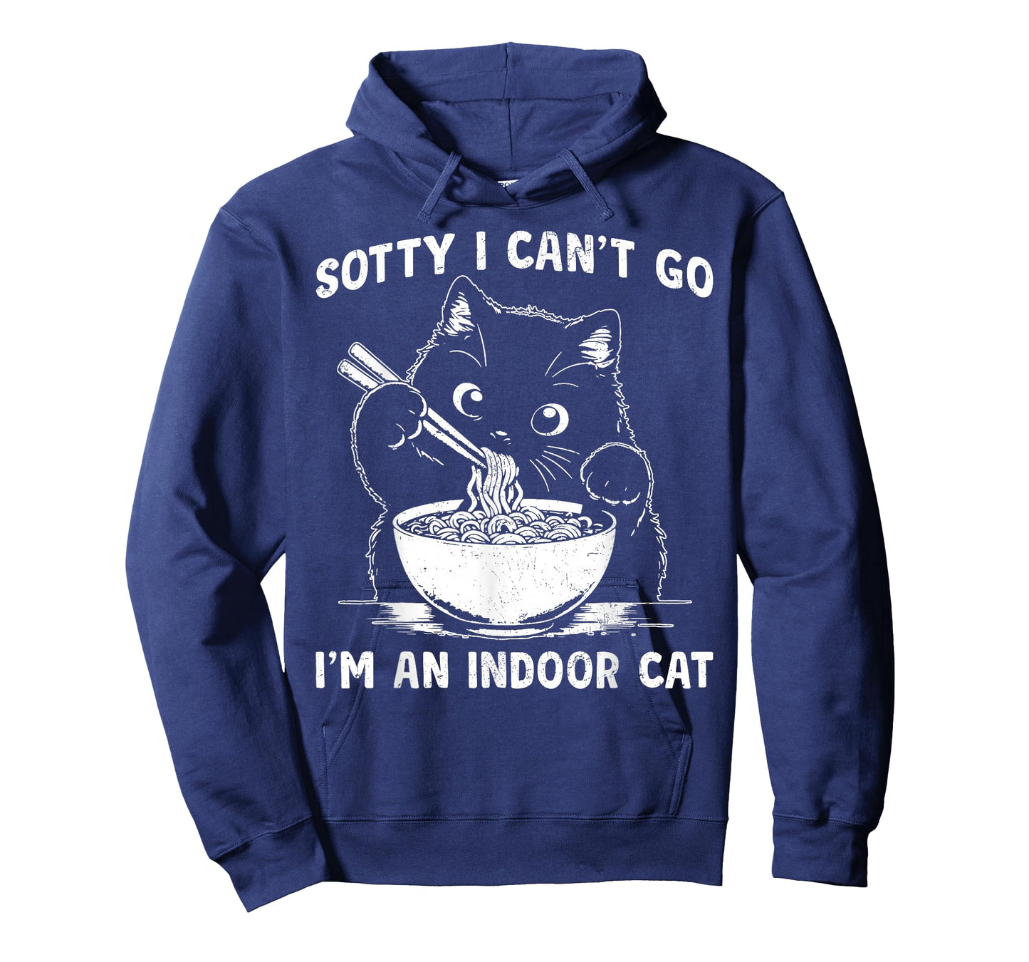 Sorry I Can't Go I'm an Indoor Cat Cute Pet Lover Humor T-Shirt