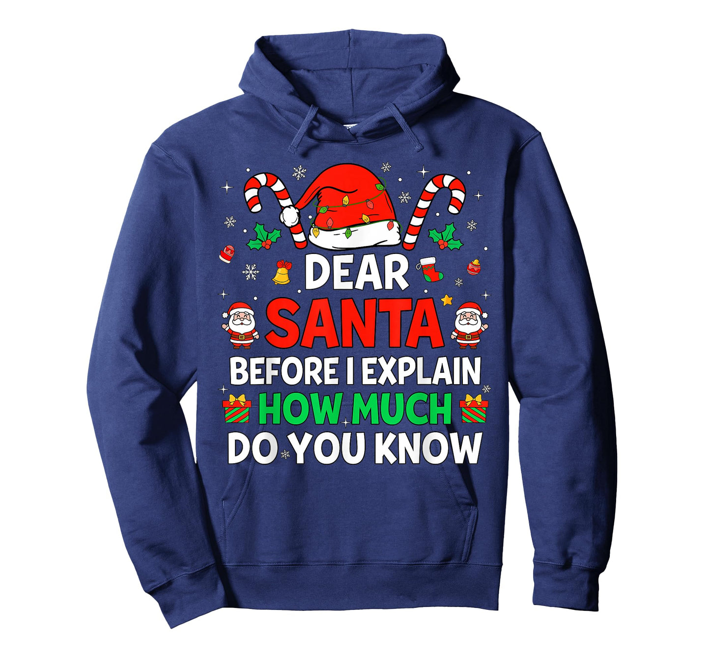 Dear Santa I Can Explain Funny Christmas Matching Men Women T-Shirt