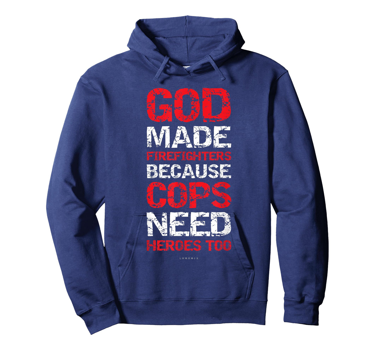 God Made Firefighters Cops Shirts - Funny Fireman Gift T-Shirt