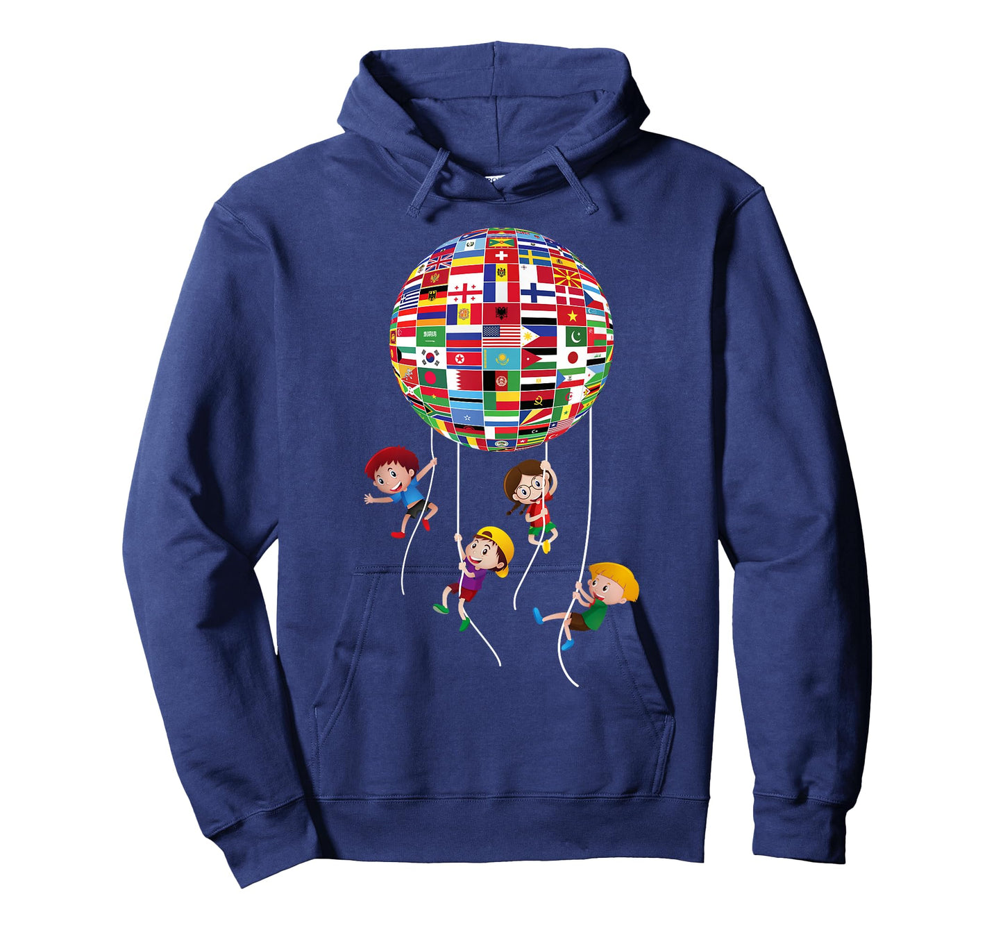 Flags Of The World Cultural Diversity Kids Around The Globe T-Shirt