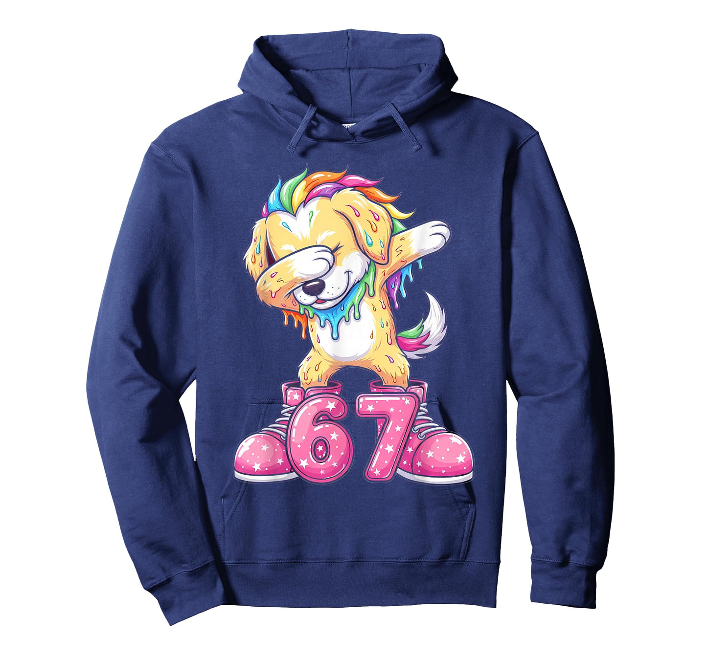 67 Christmas Funny 67 Brainrot Youth Kids Dog 67 T-Shirt