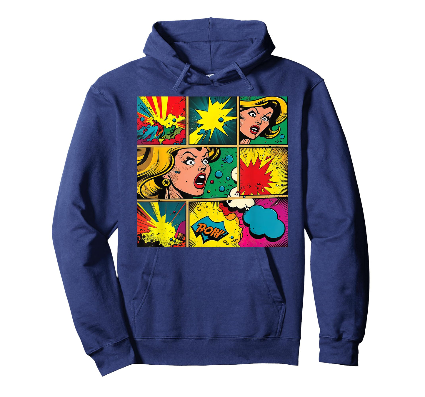 Funny Retro Comic Pop Art Shirt Fun Cartoon Comics Manga Tee T-Shirt