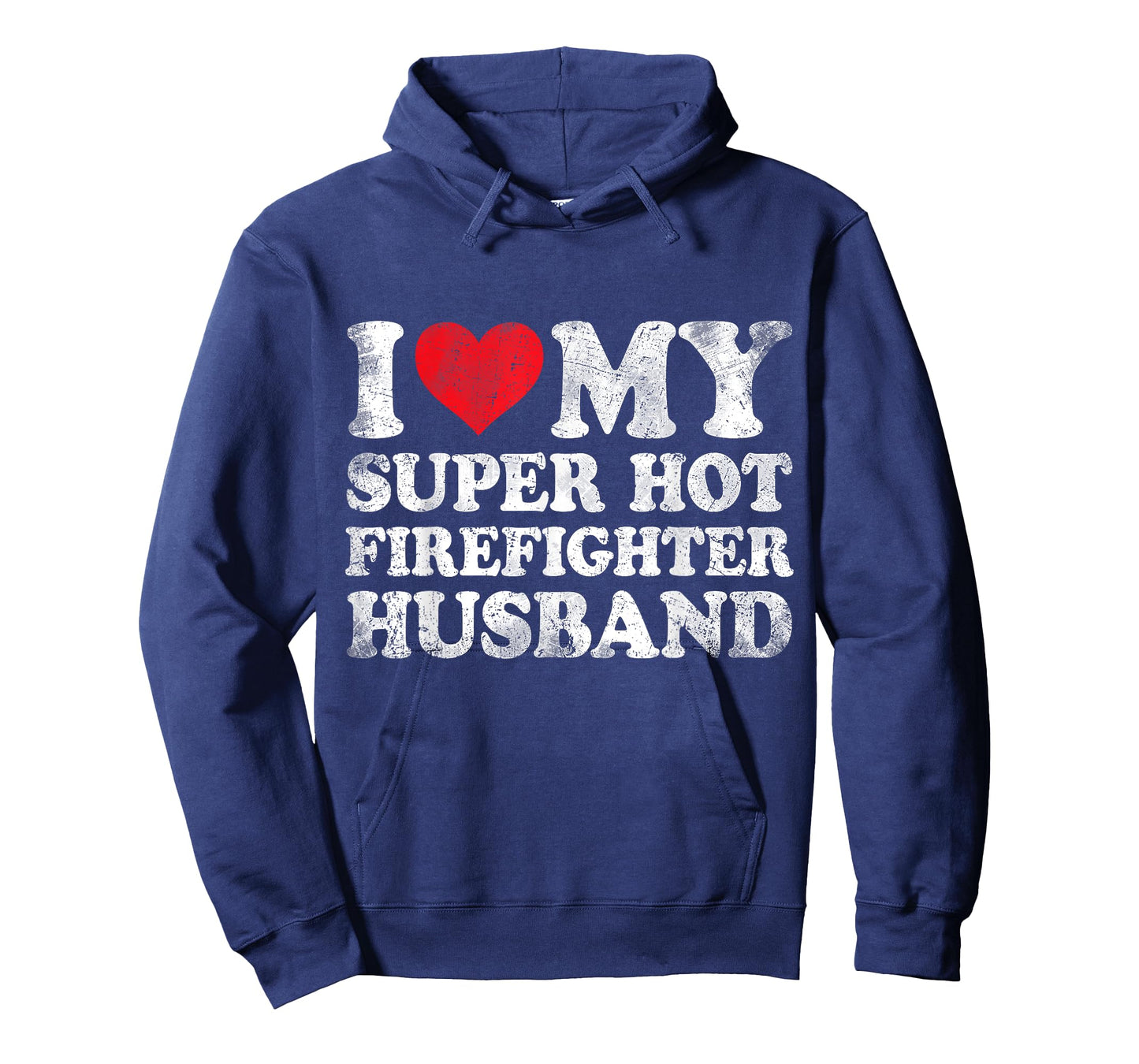 I Love My Super Hot Firefighter Husband Valentine's Day T-Shirt