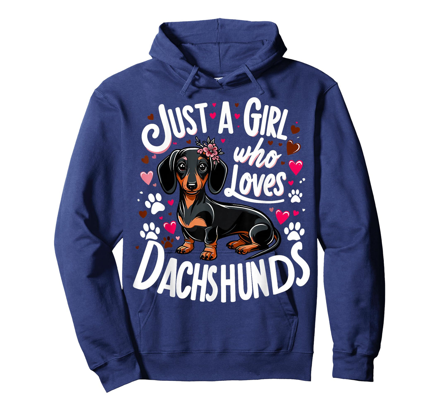 Dachshund Just A Girl Who Loves Dachshunds T-Shirt