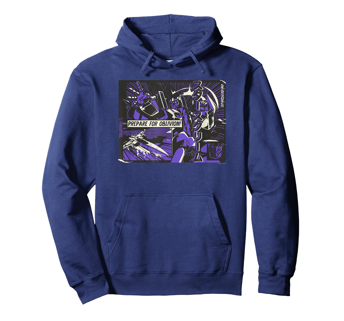 Transformers Starscream Prepare for Oblivion! Japanese Comic T-Shirt