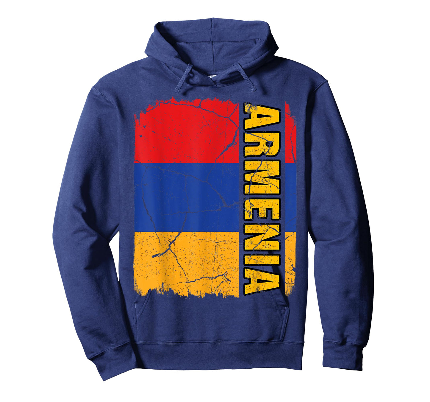 Vintage Armenian Flag Armenia Pride Roots Heritage Gift T-Shirt