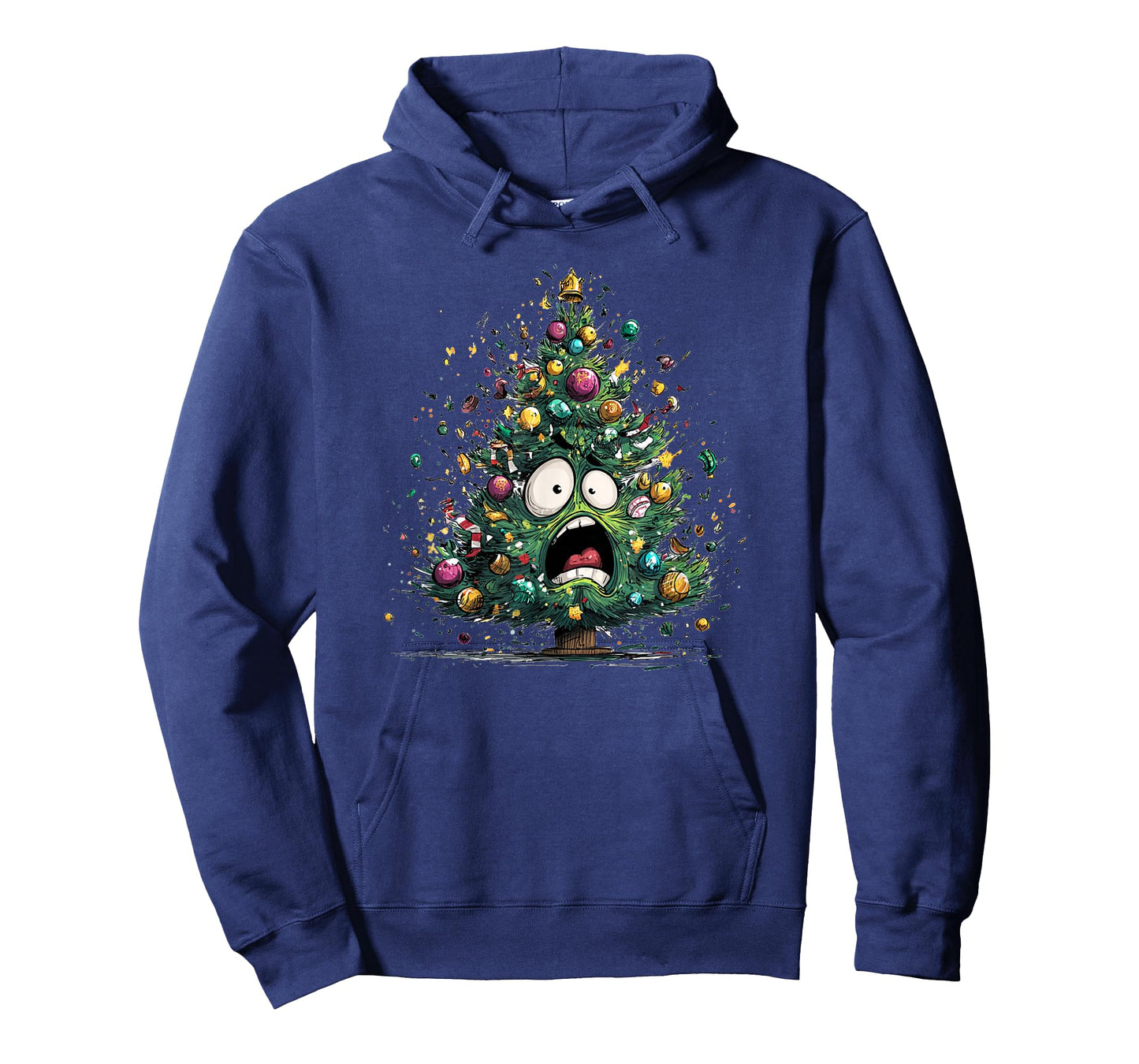 Funny Stressed Out Christmas Tree Costume T-Shirt