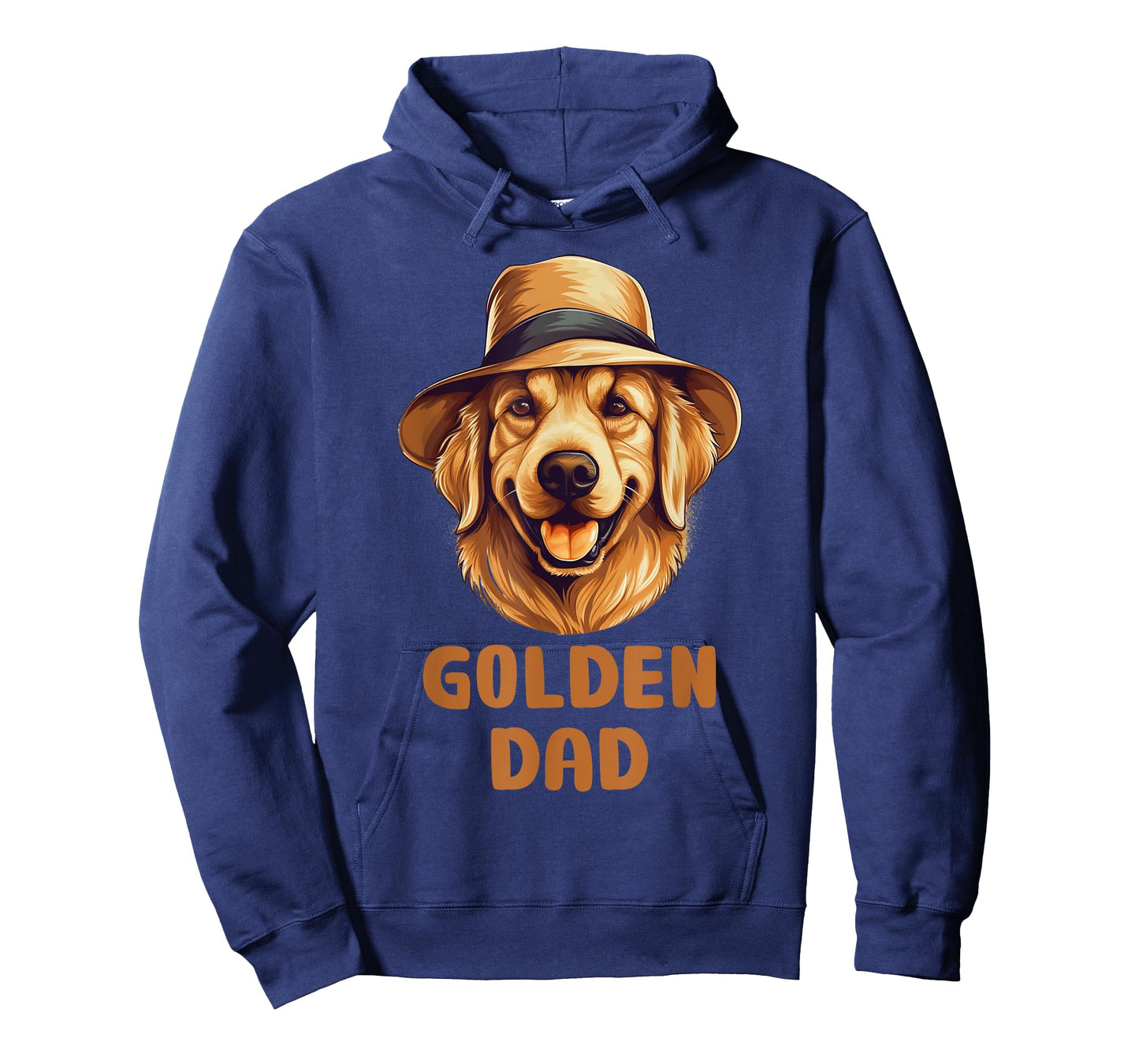Cute Golden Retriever Dad Dog Lover Gift Funny Golden Owner Men Women Kids T-Shirt