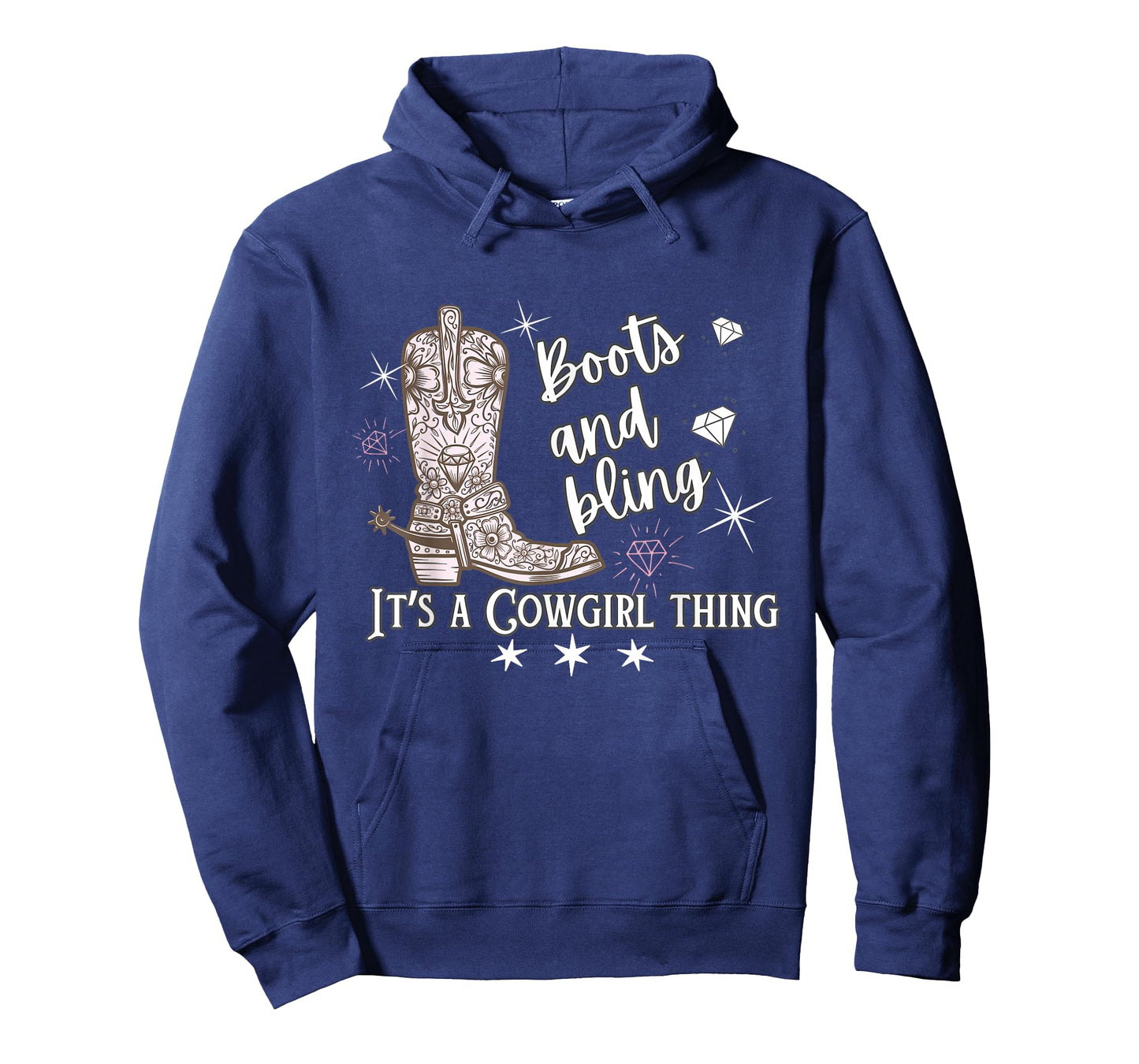 Cowgirl Boots & Bling Its A Cowgirl Thing Country Horse Show T-Shirt